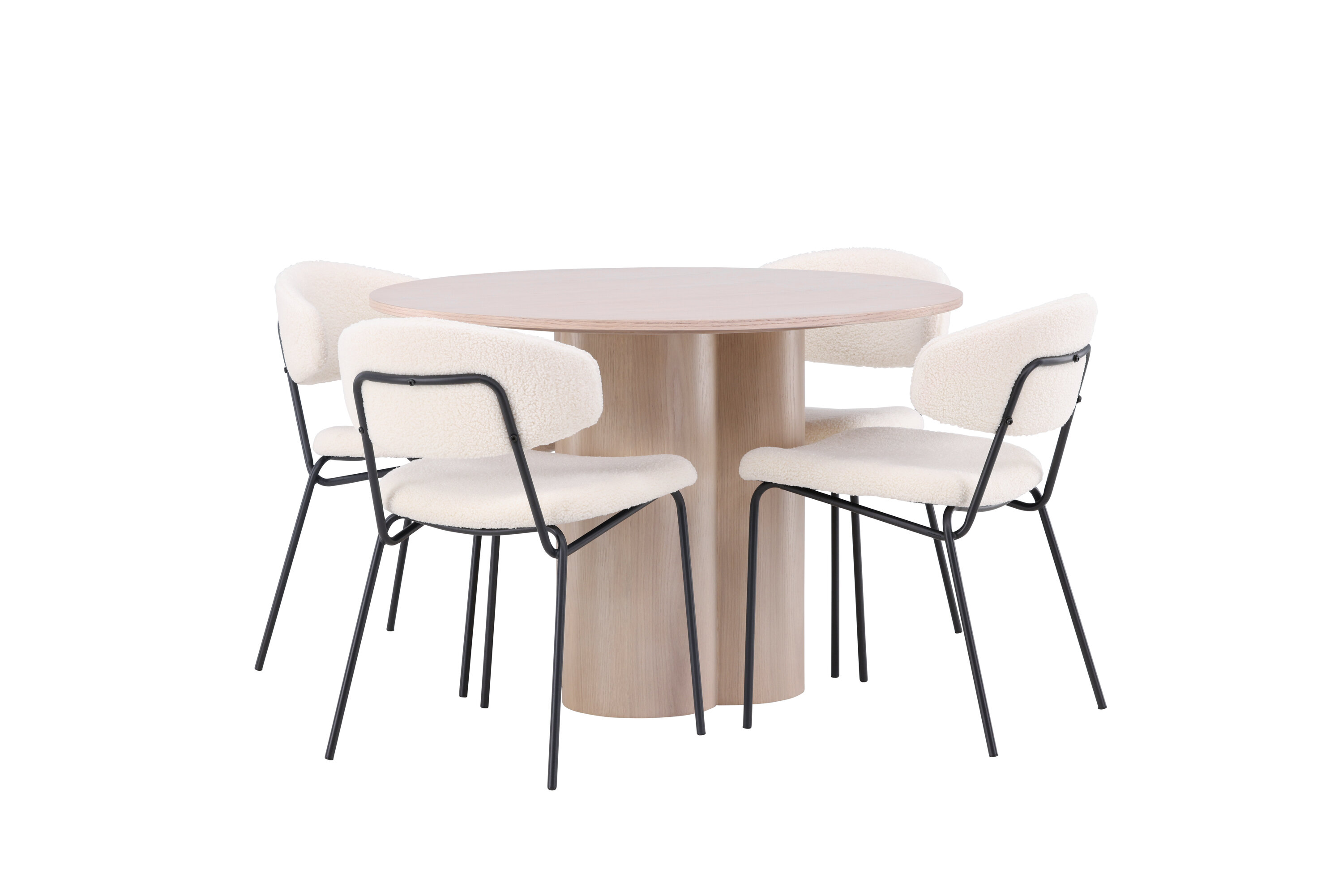 deLOHN Olivia, Chico Kör alakú étkezőgarnitúra