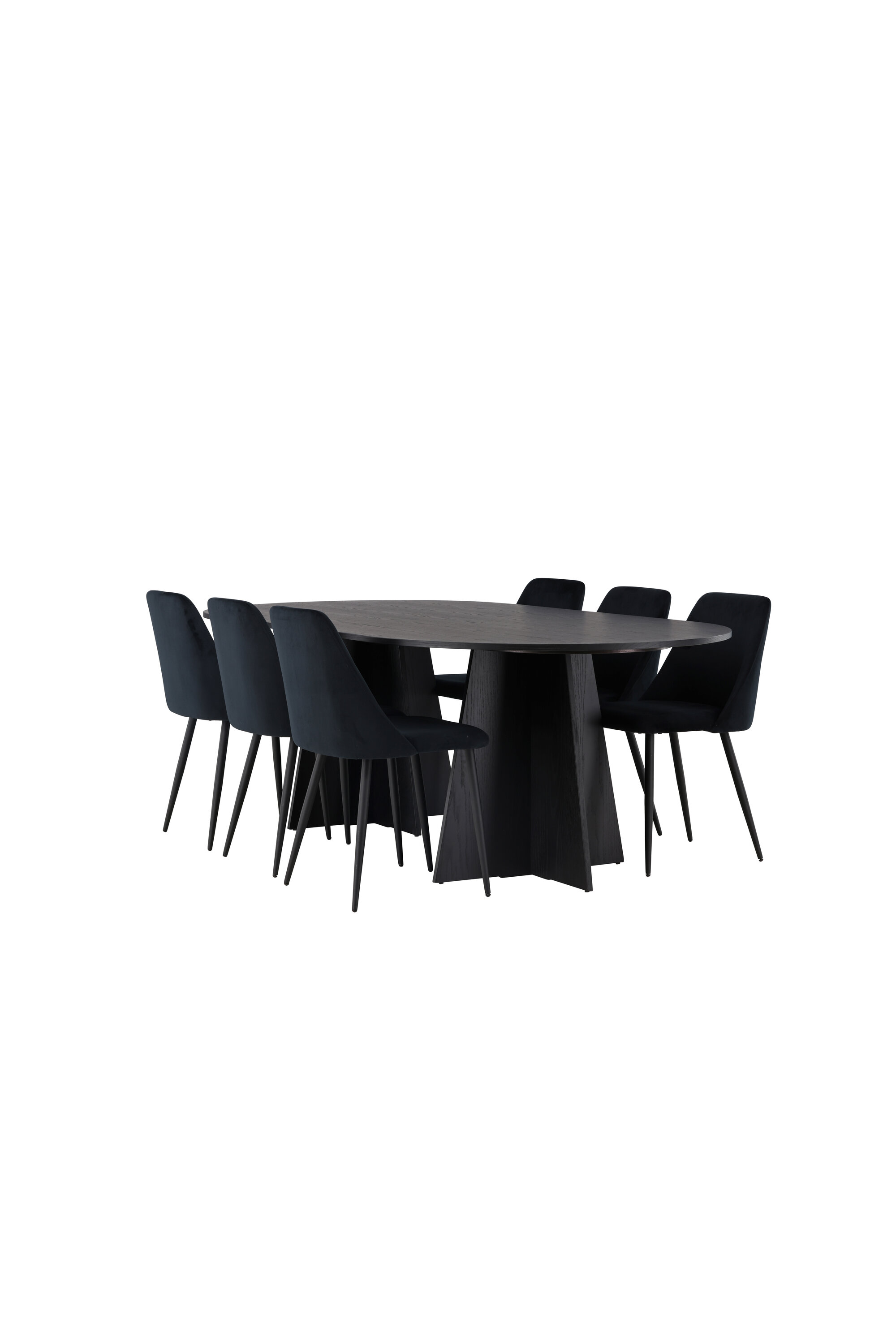 deLOHN Night Ovális étkezőgarnitúra deLOHN Night Ovális étkezőgarnitúra