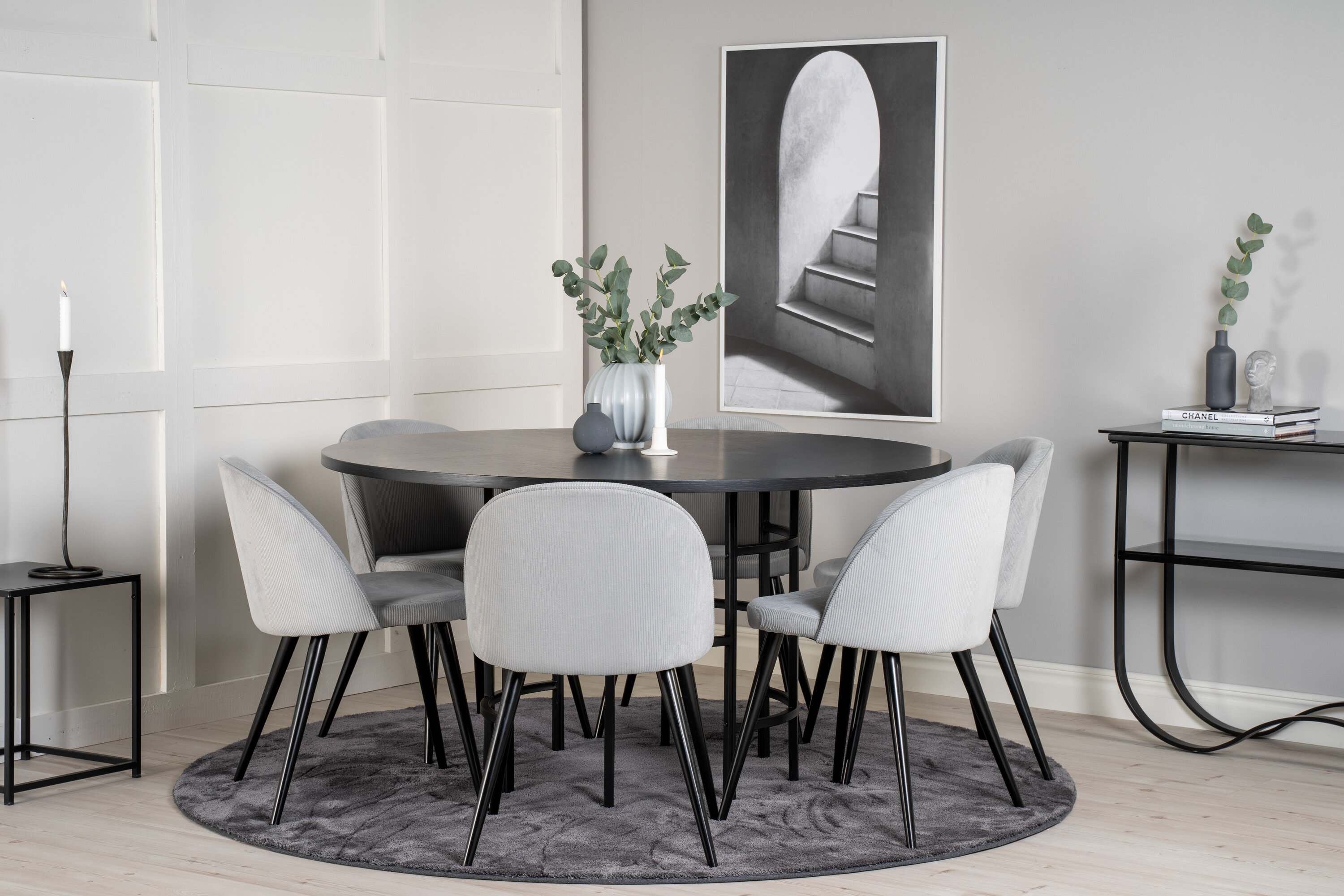 deLOHN Copenhagen, Velvet Kör alakú étkezőgarnitúra deLOHN Copenhagen, Velvet Kör alakú étkezőgarnitúra