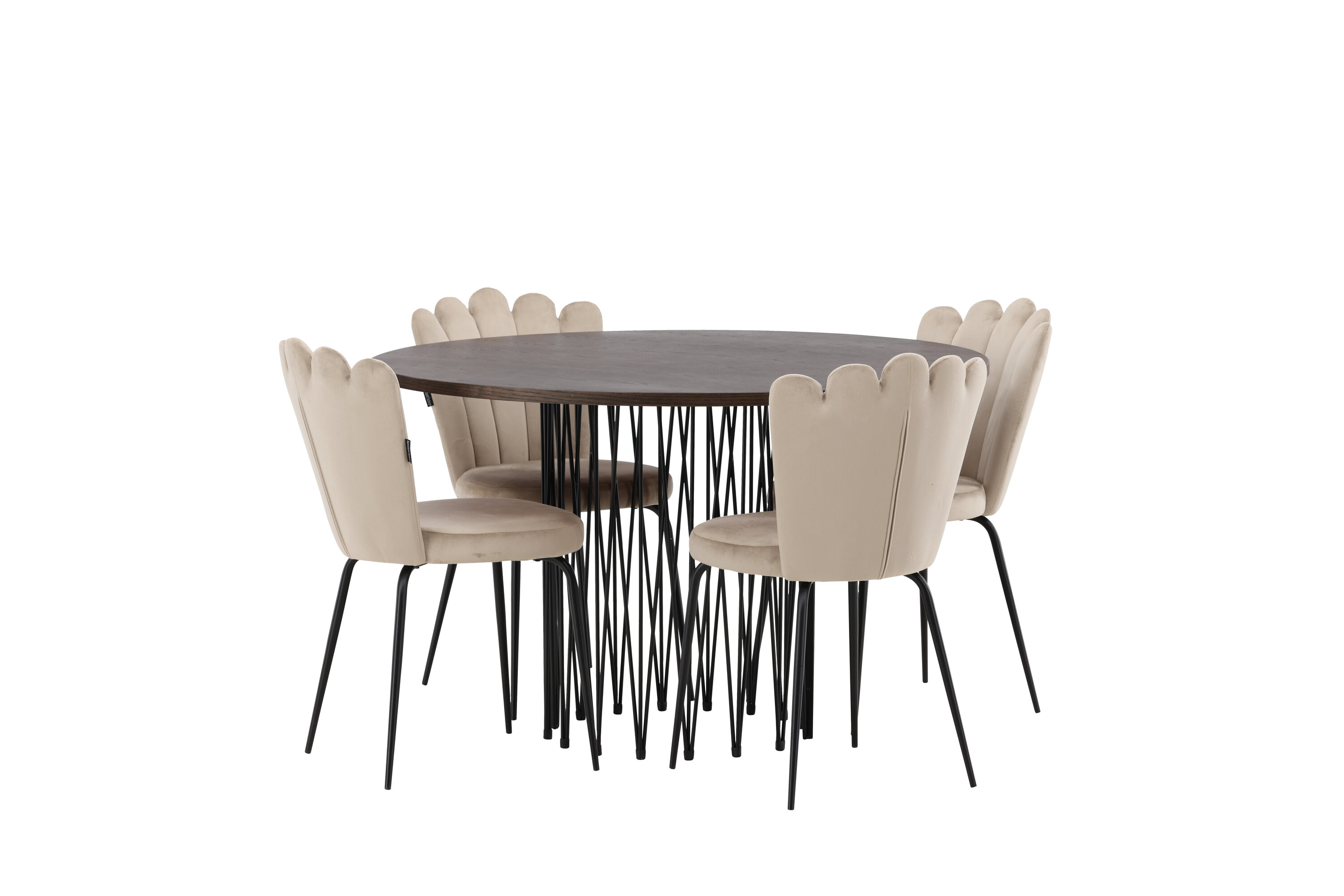 deLOHN Stone round, Limhamn Kör alakú étkezőgarnitúra