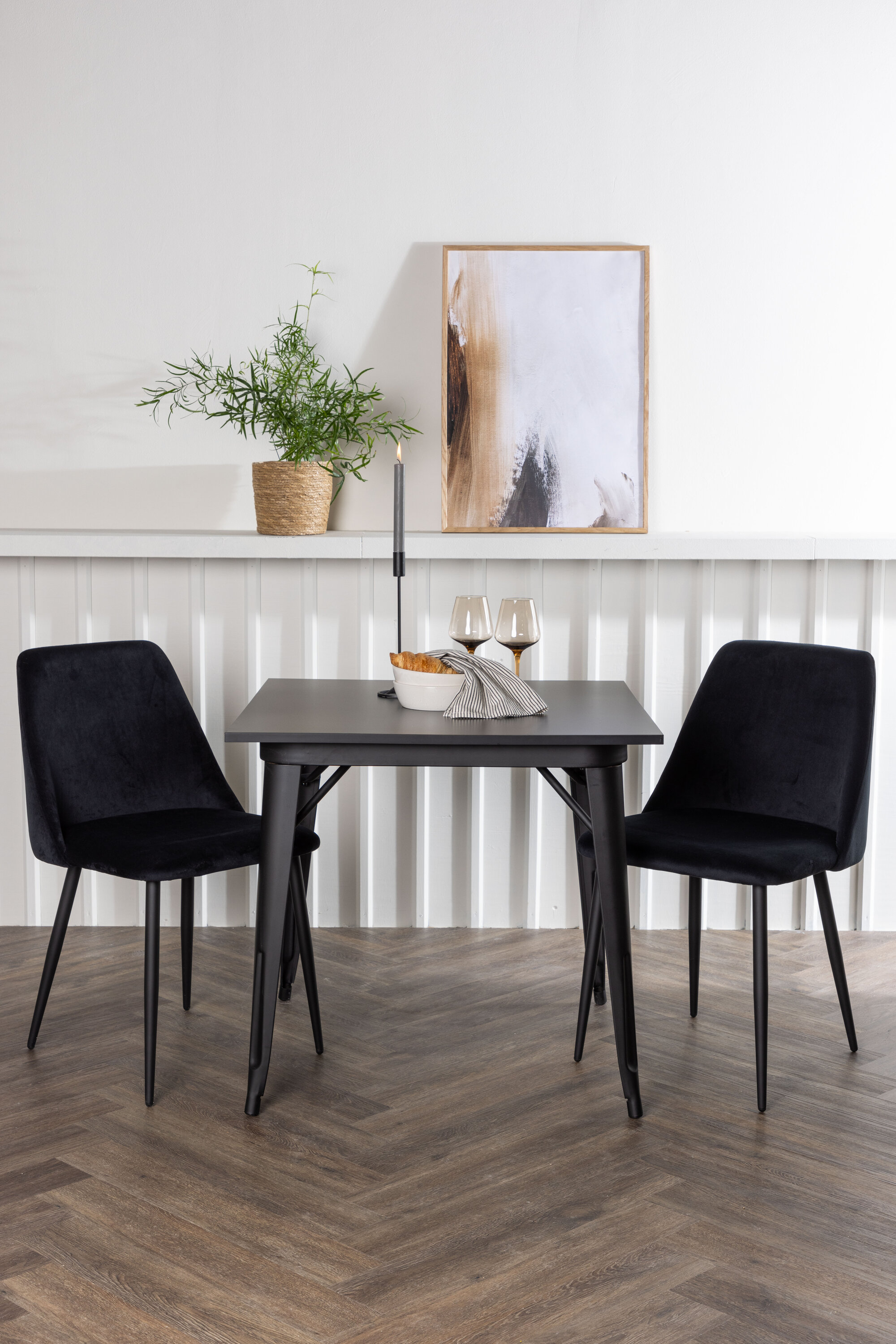 deLOHN Night Téglalap alakú étkezőgarnitúra