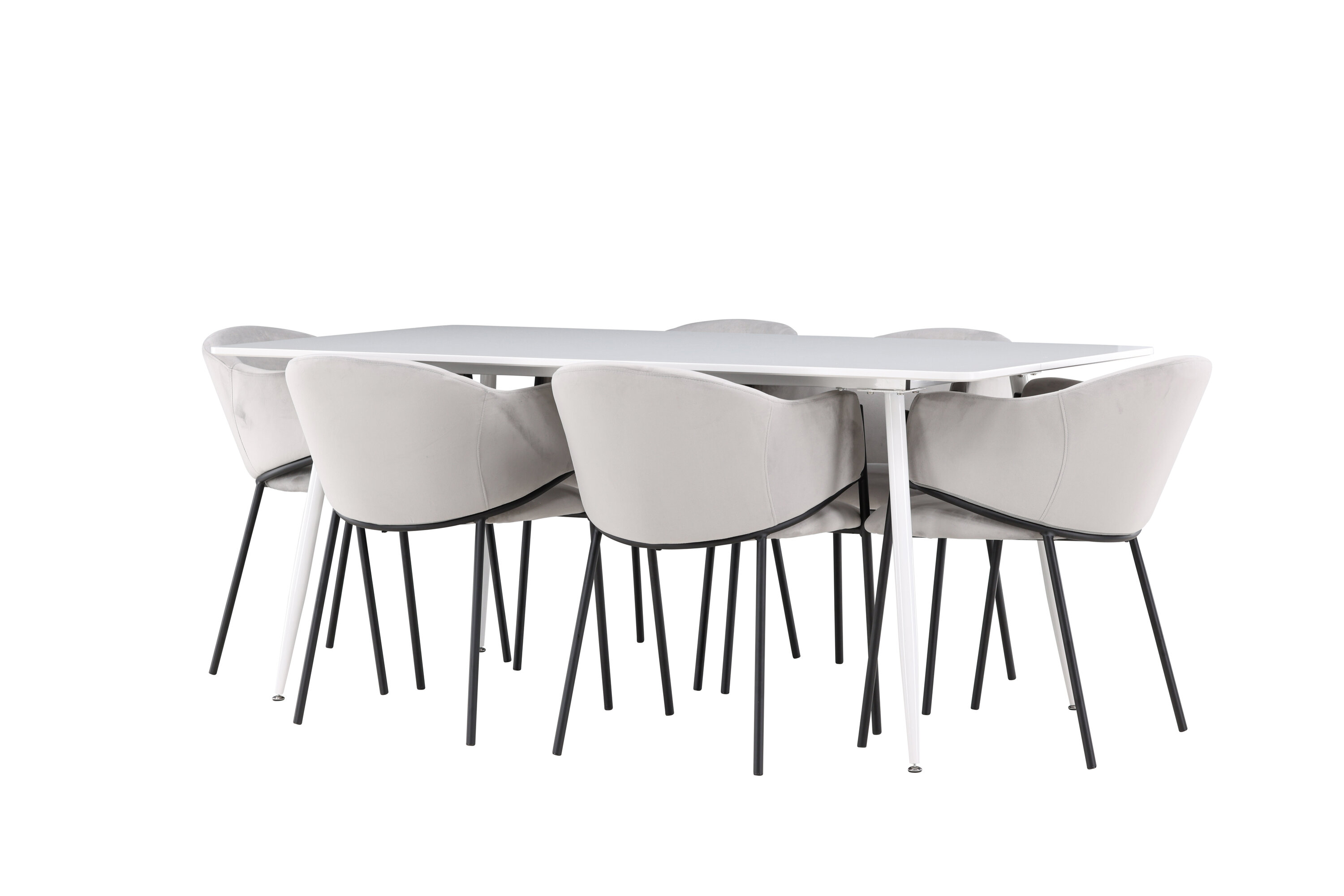 deLOHN Silar, Evelina Téglalap alakú étkezőgarnitúra