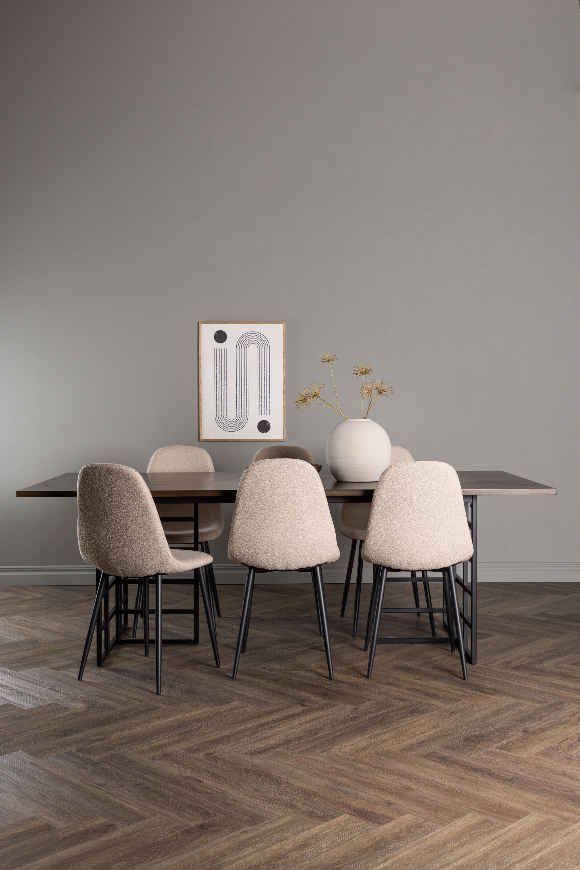 deLOHN Polar Téglalap alakú étkezőgarnitúra