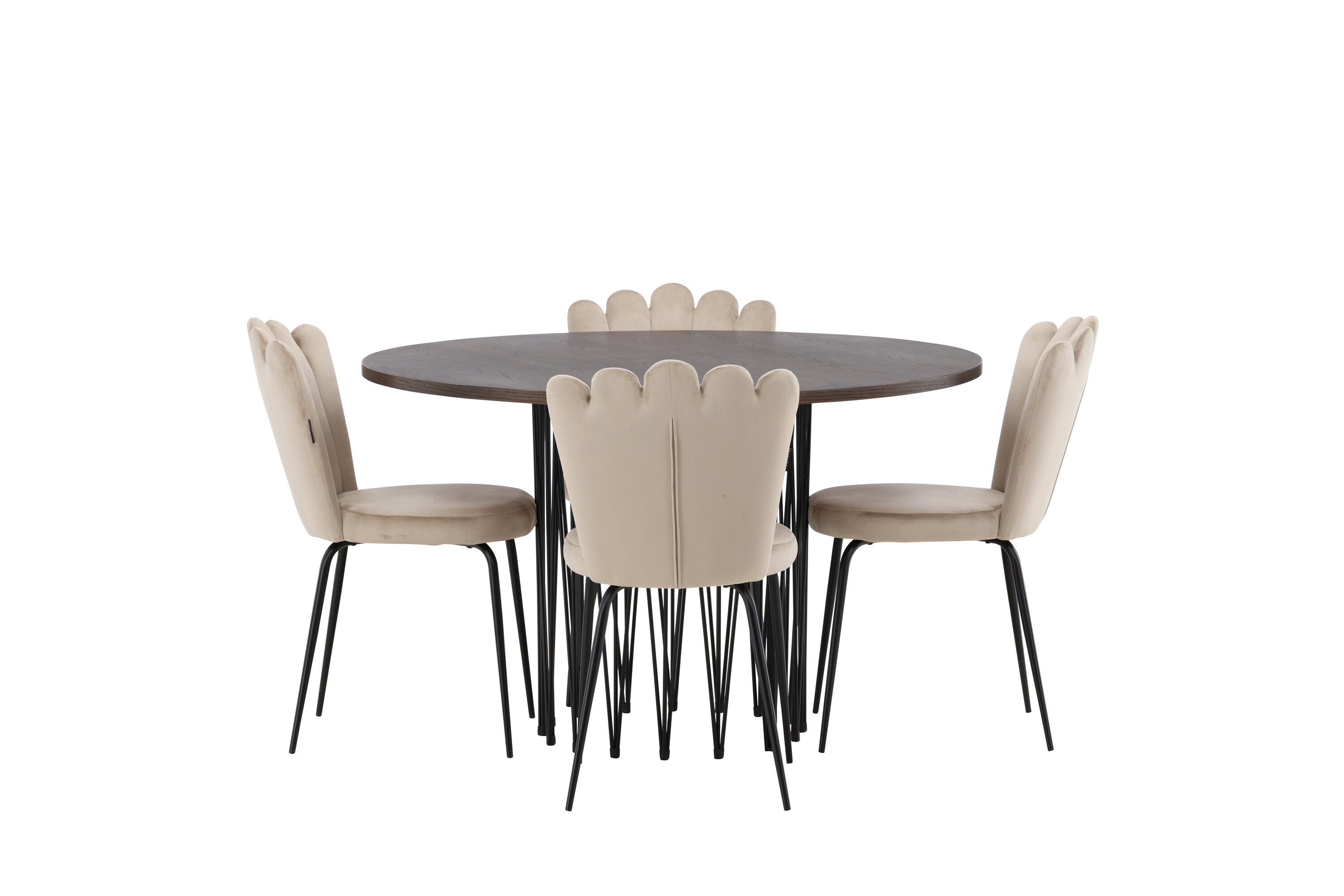 deLOHN Stone round, Limhamn Kör alakú étkezőgarnitúra