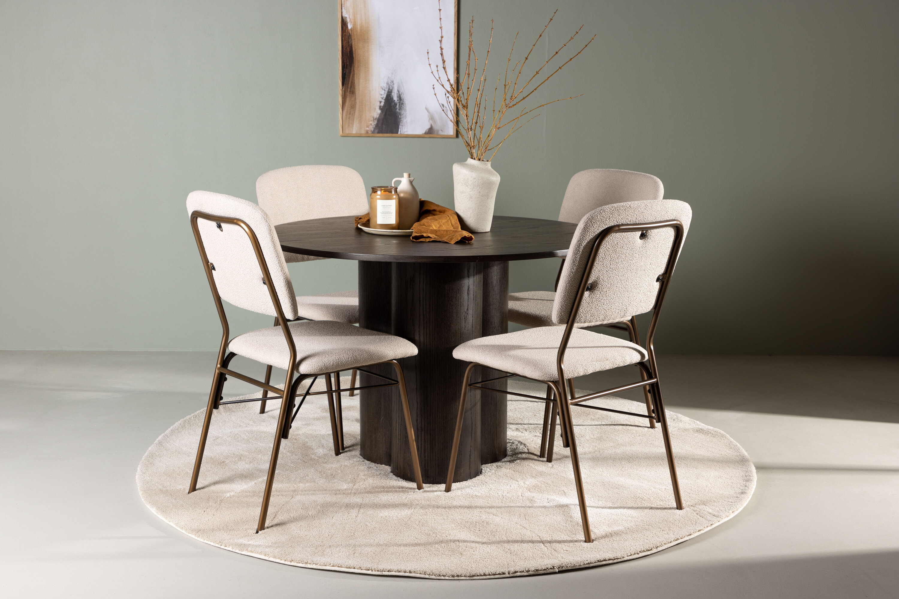 deLOHN Seda Kör alakú étkezőgarnitúra