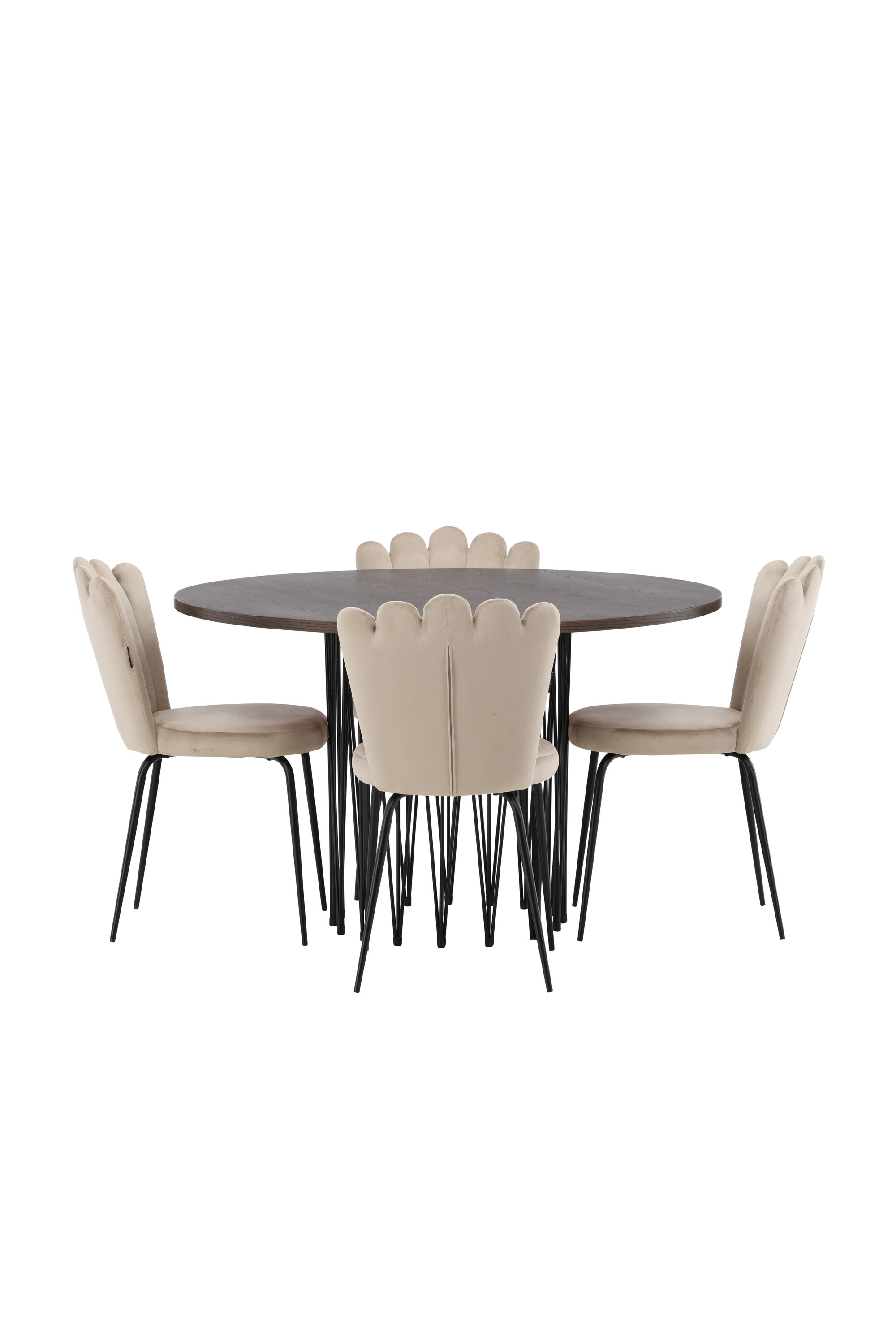 deLOHN Stone round, Limhamn Kör alakú étkezőgarnitúra