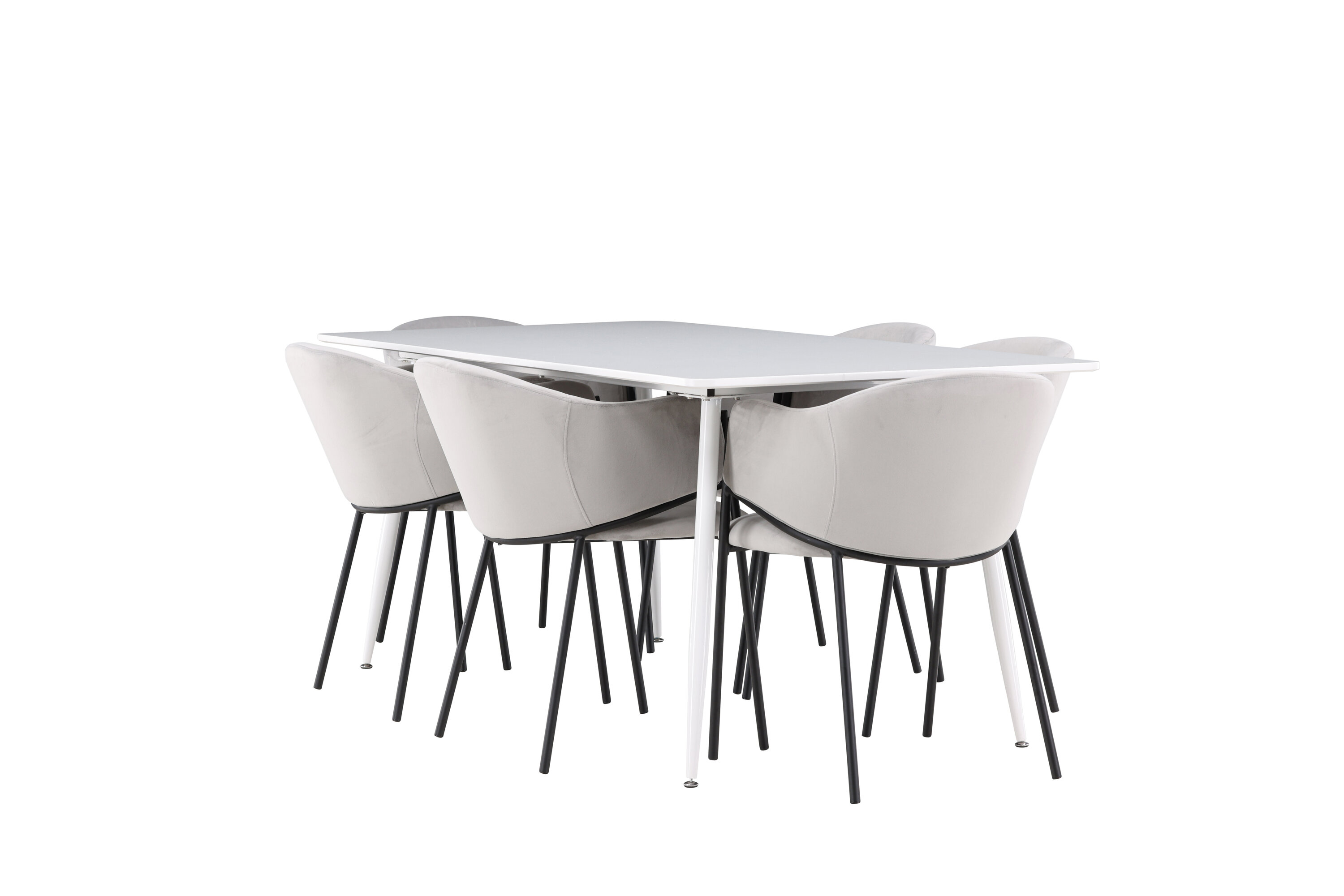 deLOHN Silar, Evelina Téglalap alakú étkezőgarnitúra