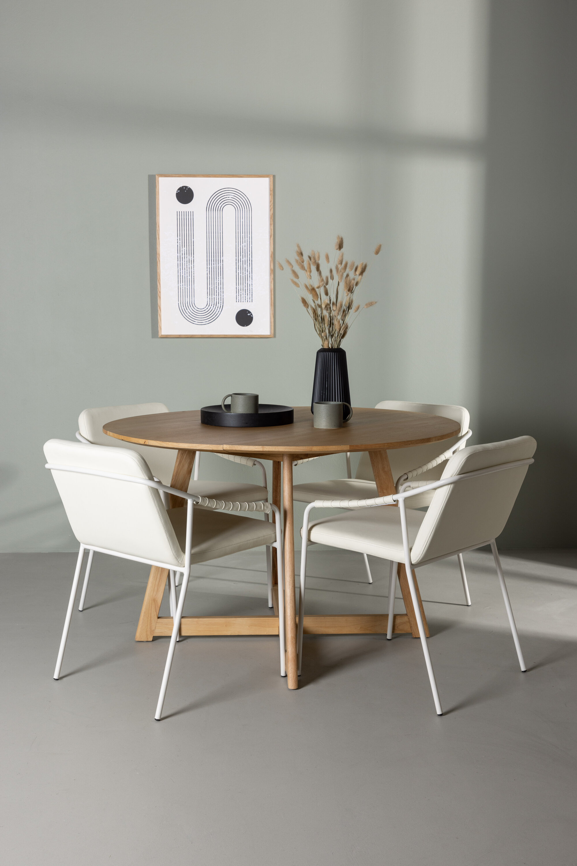 deLOHN Tvist Kör alakú étkezőgarnitúra