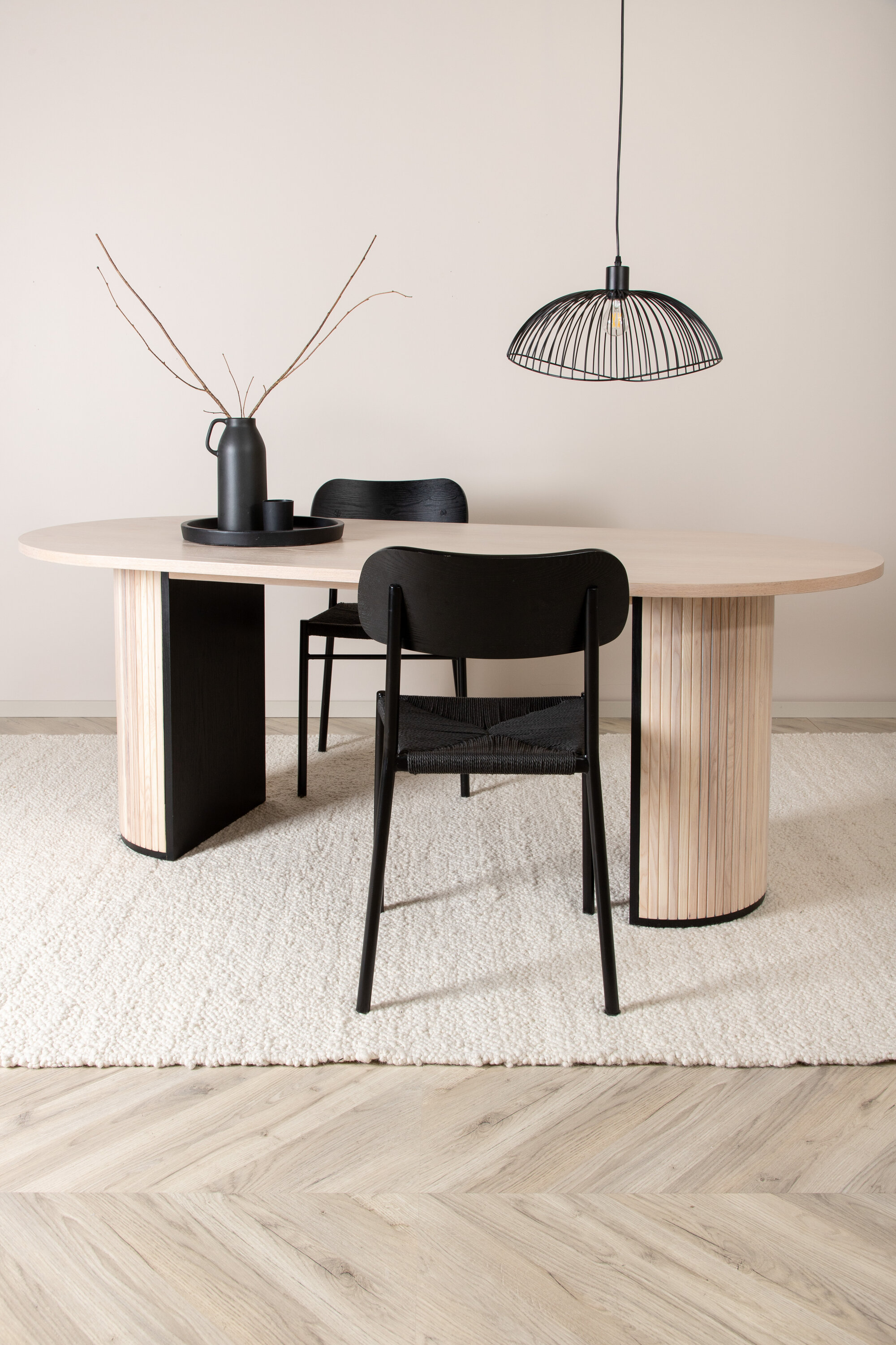 deLOHN Bianca Ovális étkezőasztal