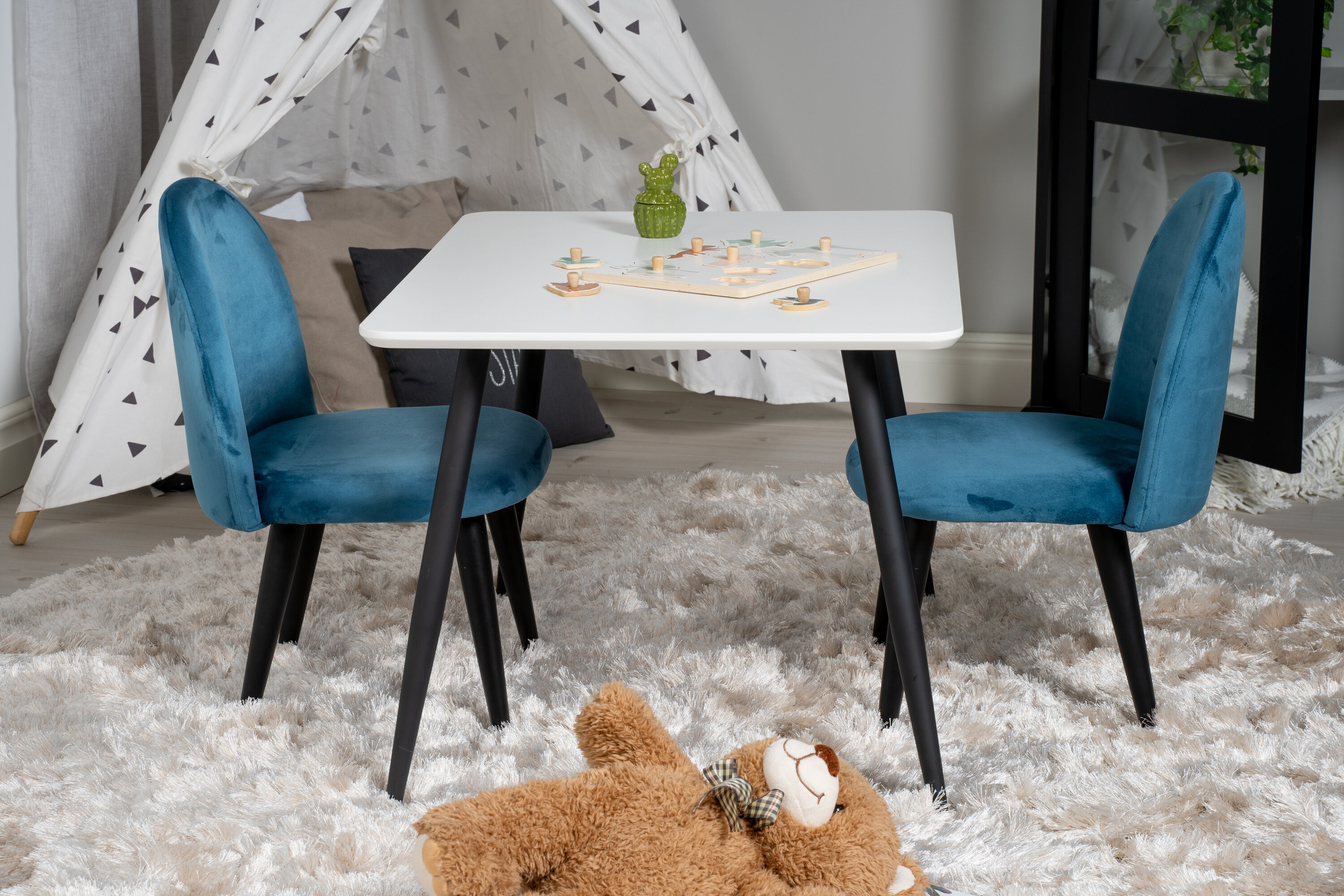 Velvet, Polar Téglalap alakú étkezőgarnitúra Velvet, Polar Téglalap alakú étkezőgarnitúra
