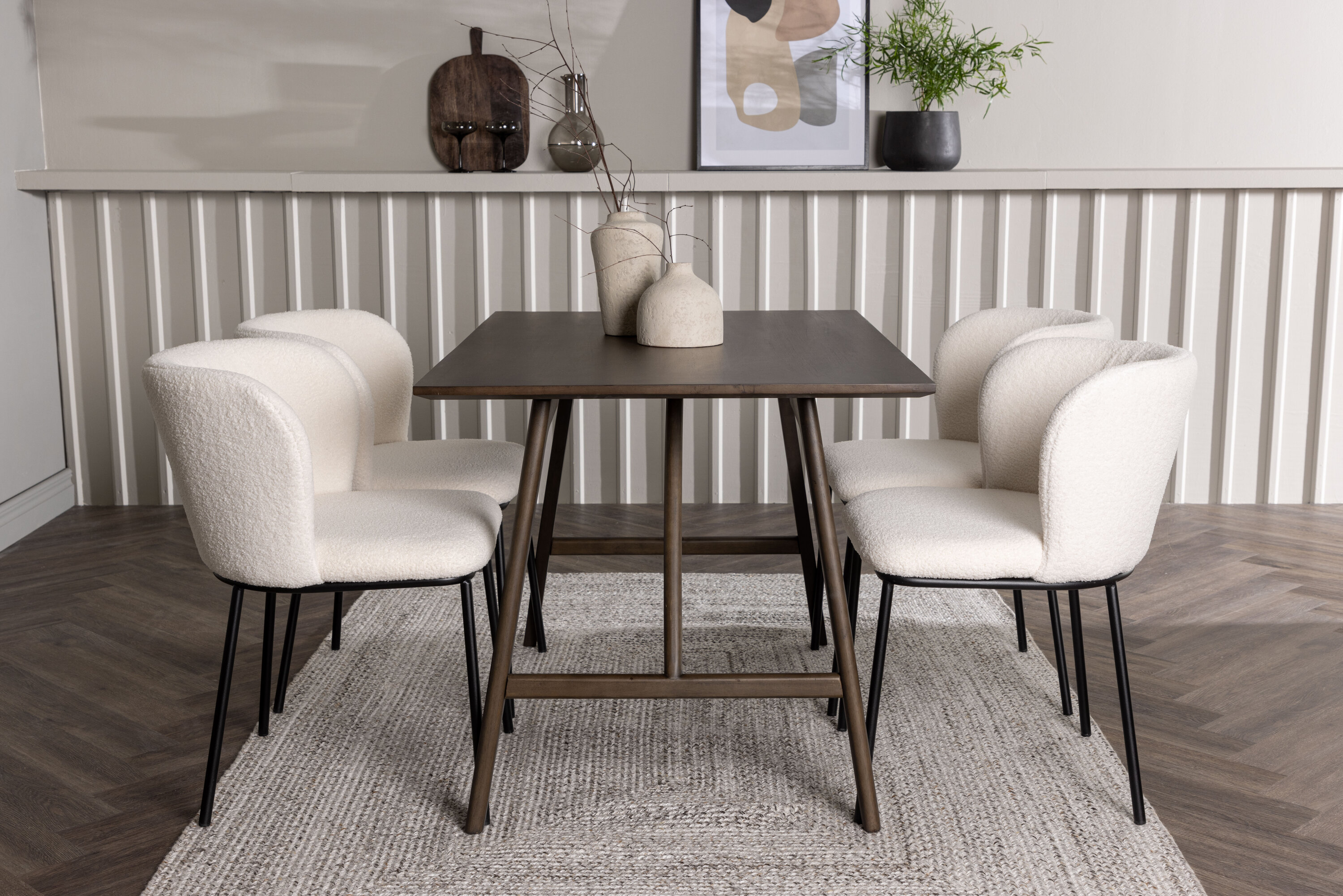 deLOHN Edina Téglalap alakú étkezőgarnitúra