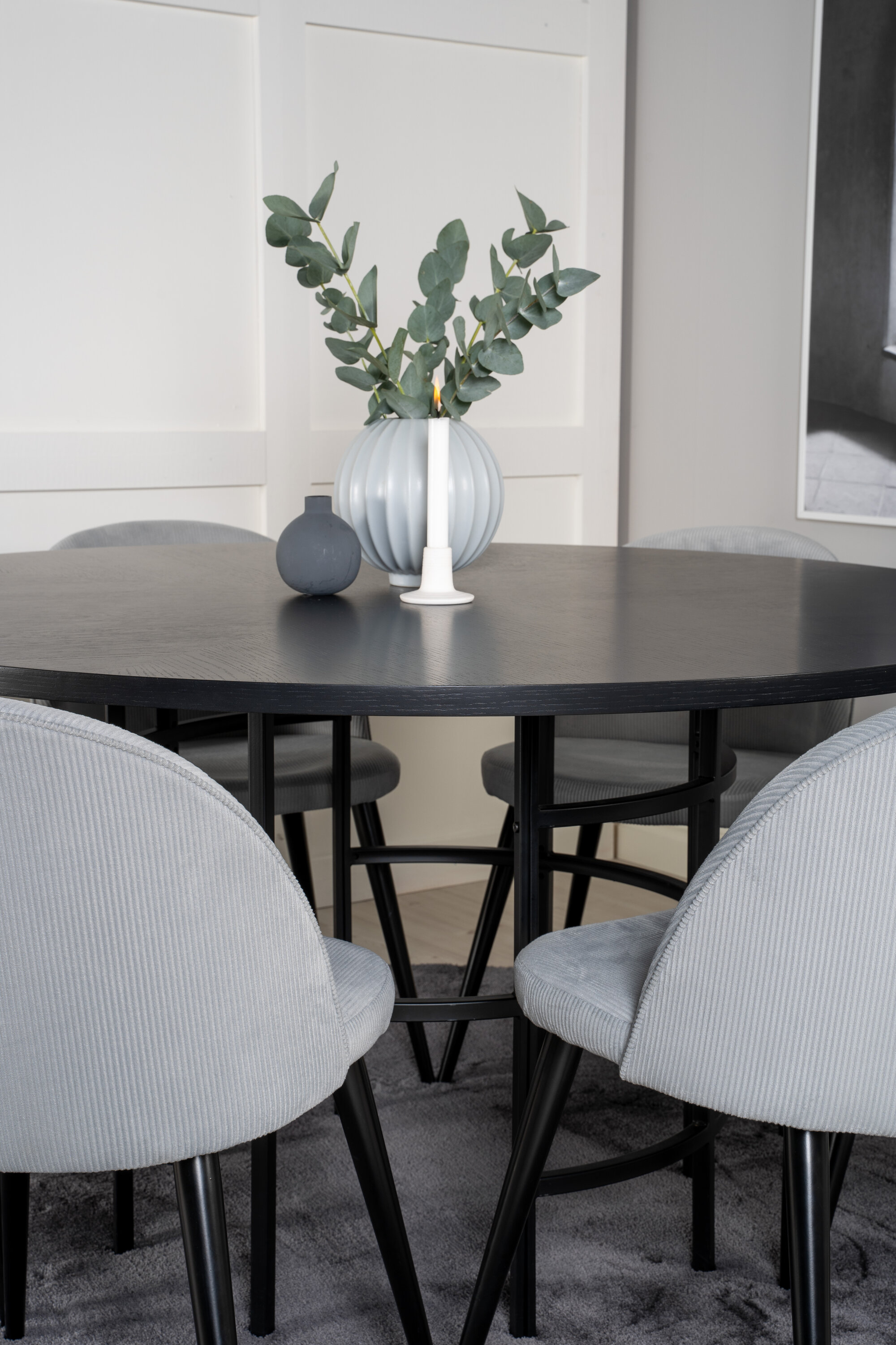 deLOHN Copenhagen, Velvet Kör alakú étkezőgarnitúra deLOHN Copenhagen, Velvet Kör alakú étkezőgarnitúra