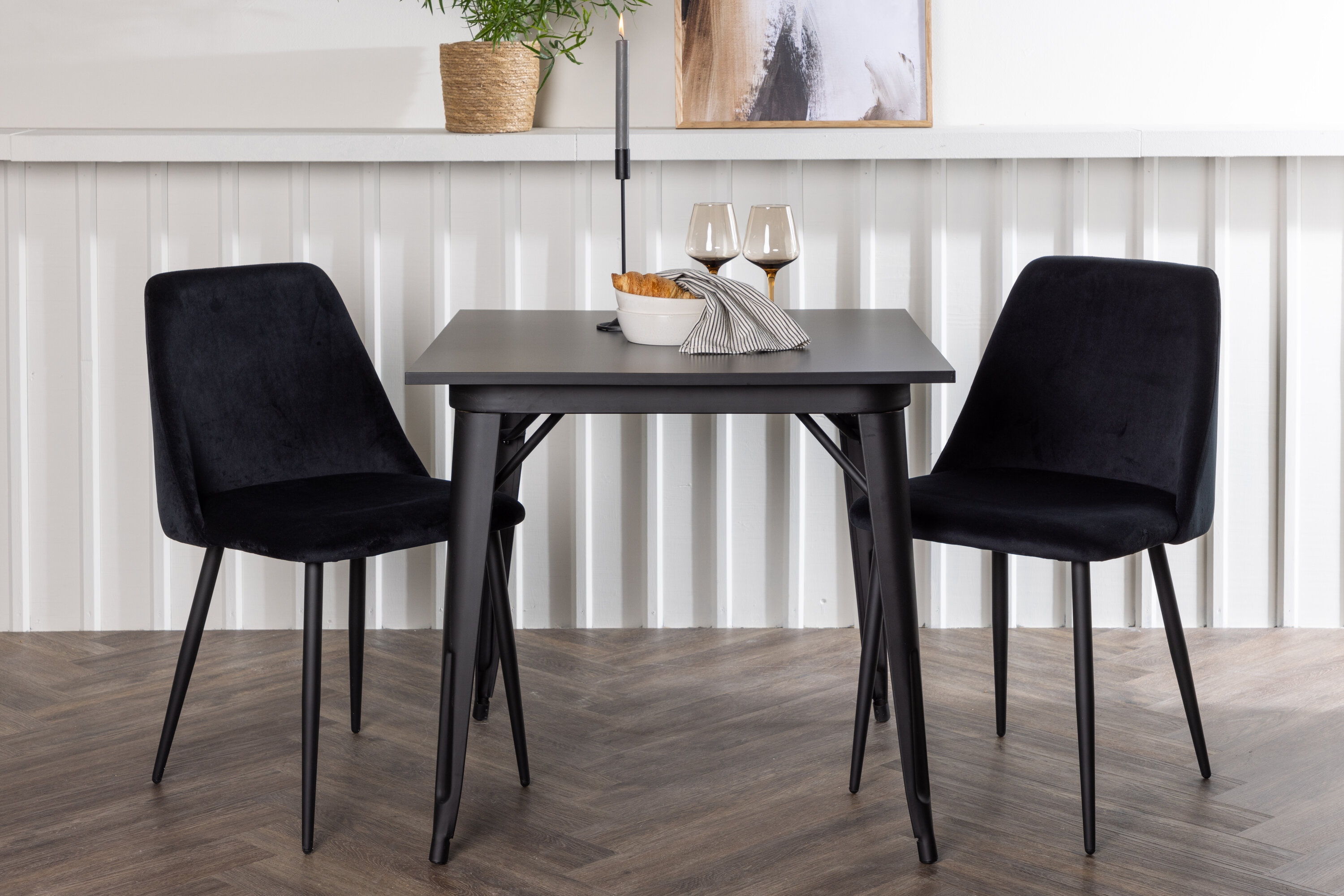 deLOHN Night Téglalap alakú étkezőgarnitúra