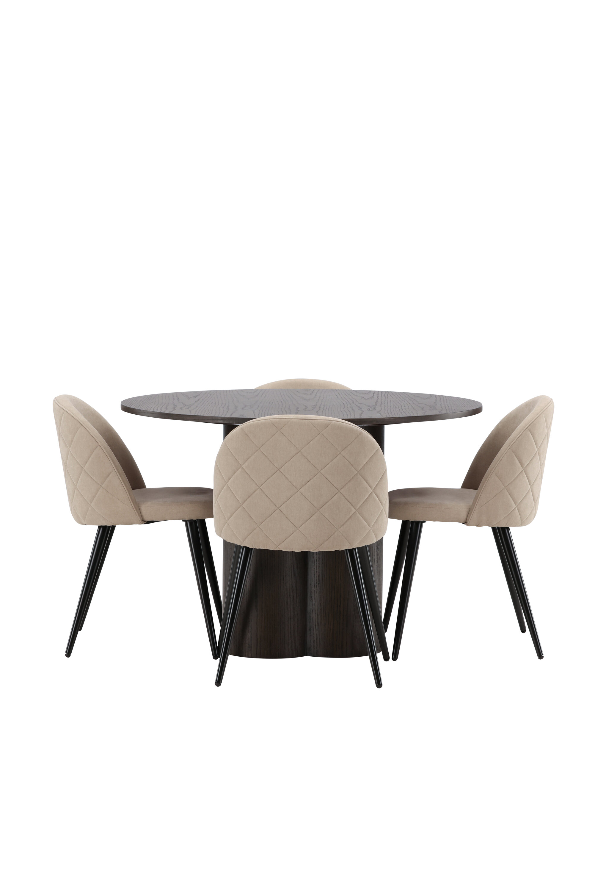 deLOHN Olivia, Velvet Kör alakú étkezőgarnitúra