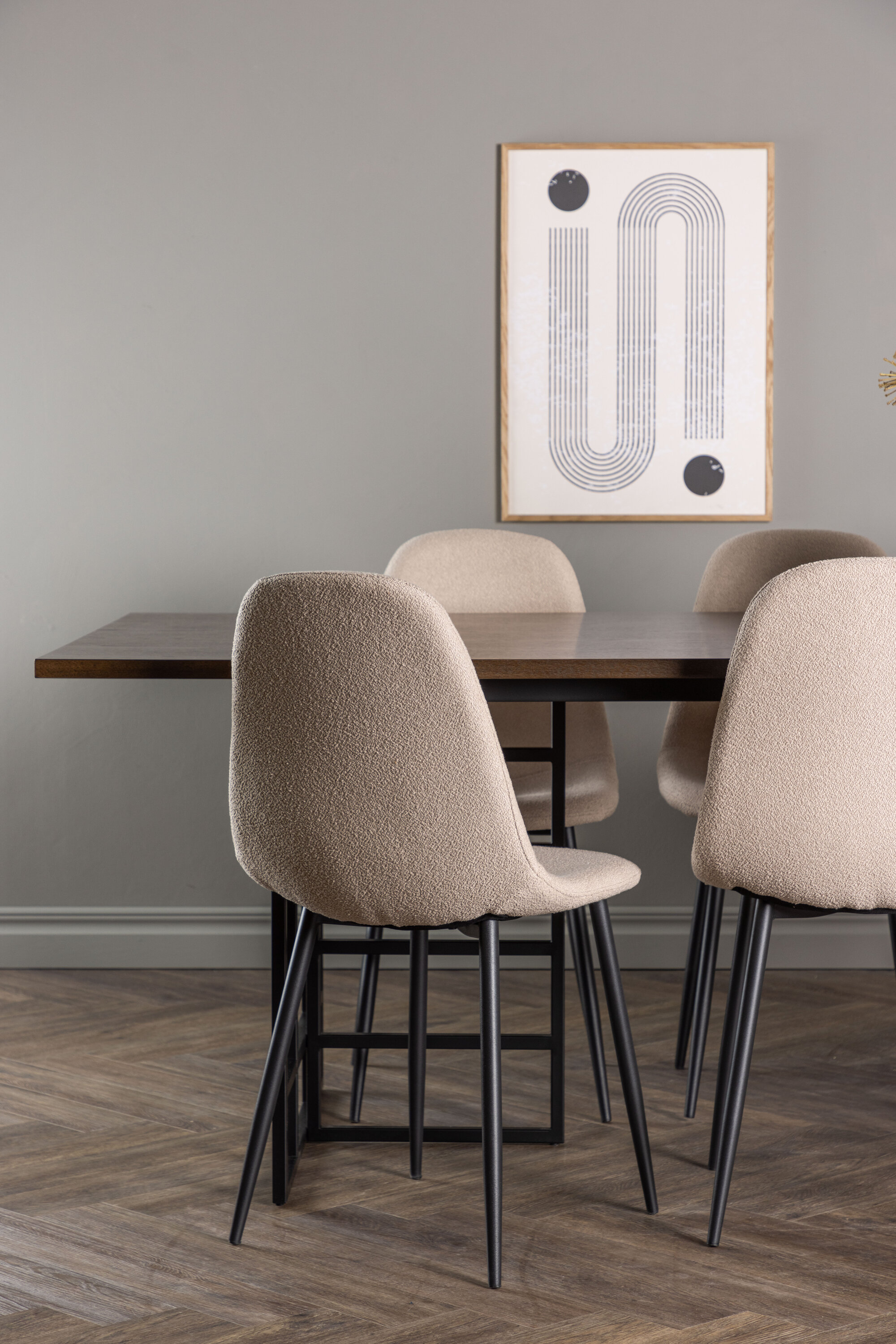 deLOHN Polar Téglalap alakú étkezőgarnitúra