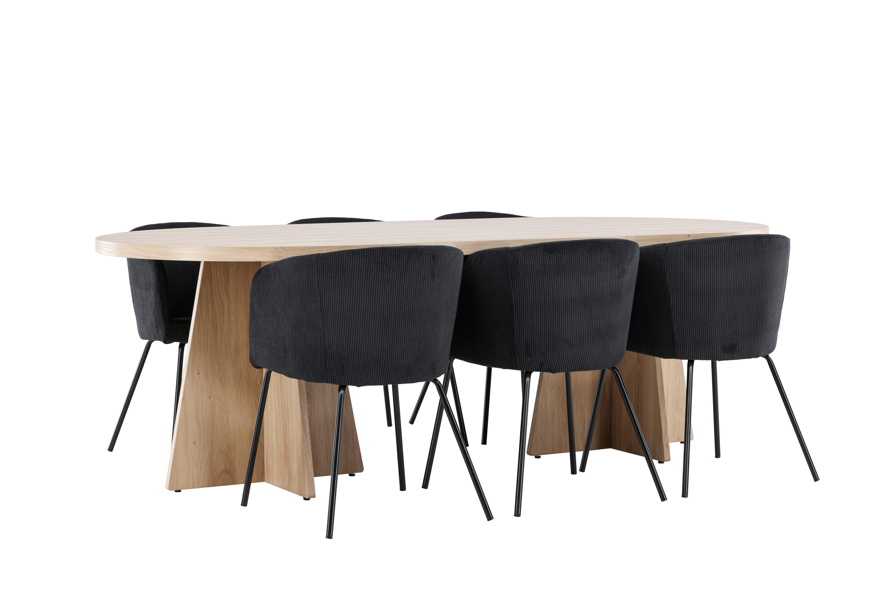 deLOHN Bootcut, Berit Ovális étkezőgarnitúra