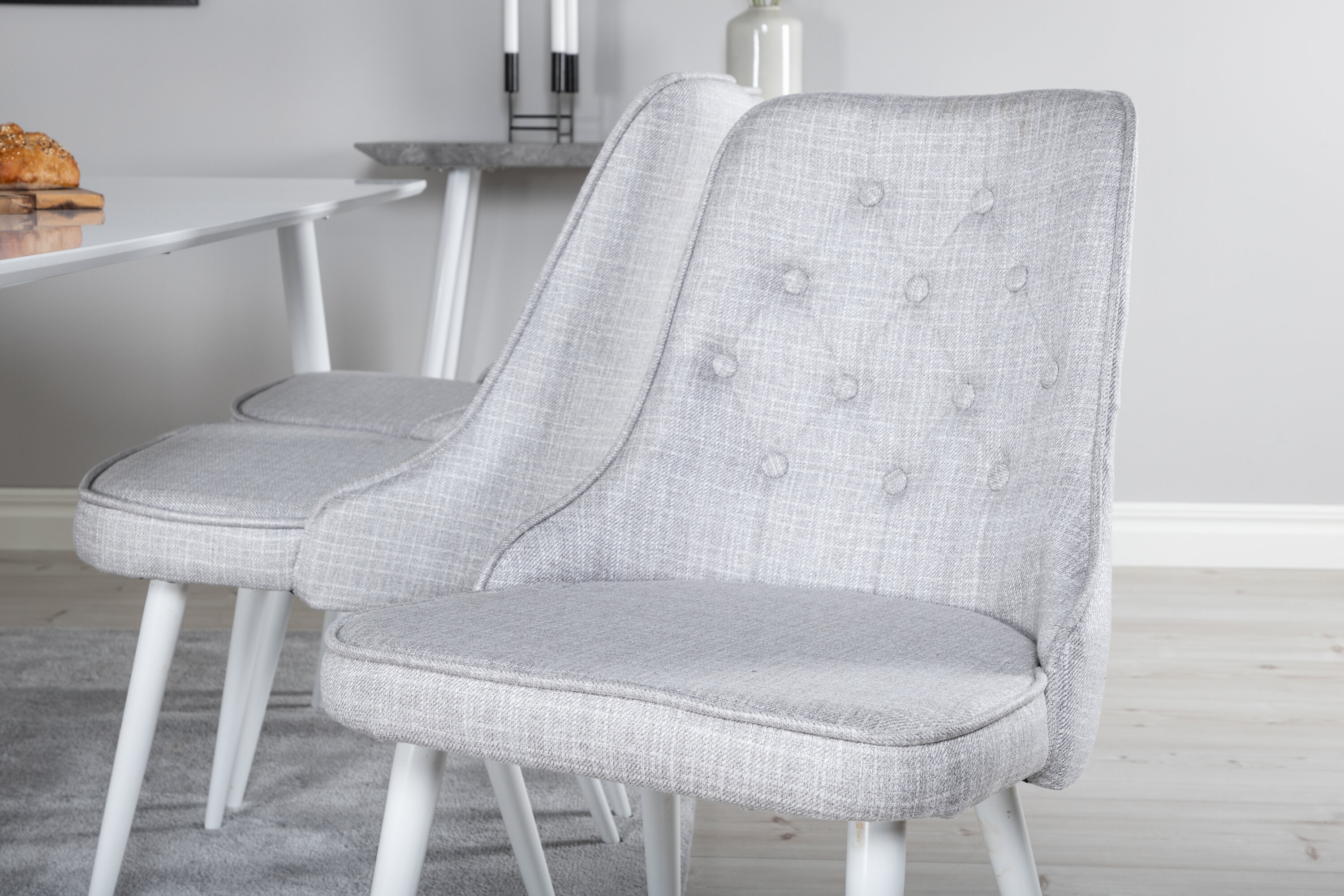 deLOHN Polar, Velvet Deluxe Téglalap alakú étkezőgarnitúra