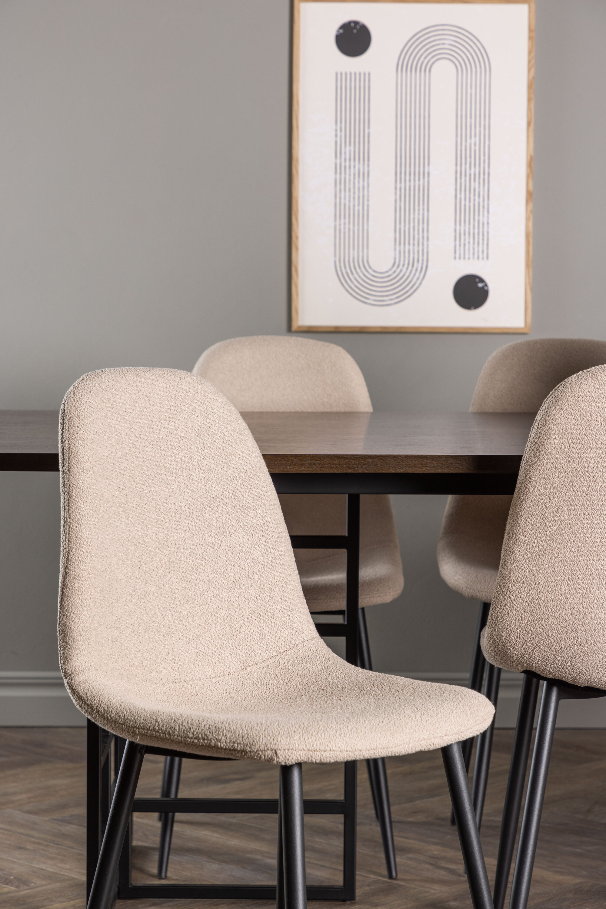 deLOHN Polar Téglalap alakú étkezőgarnitúra