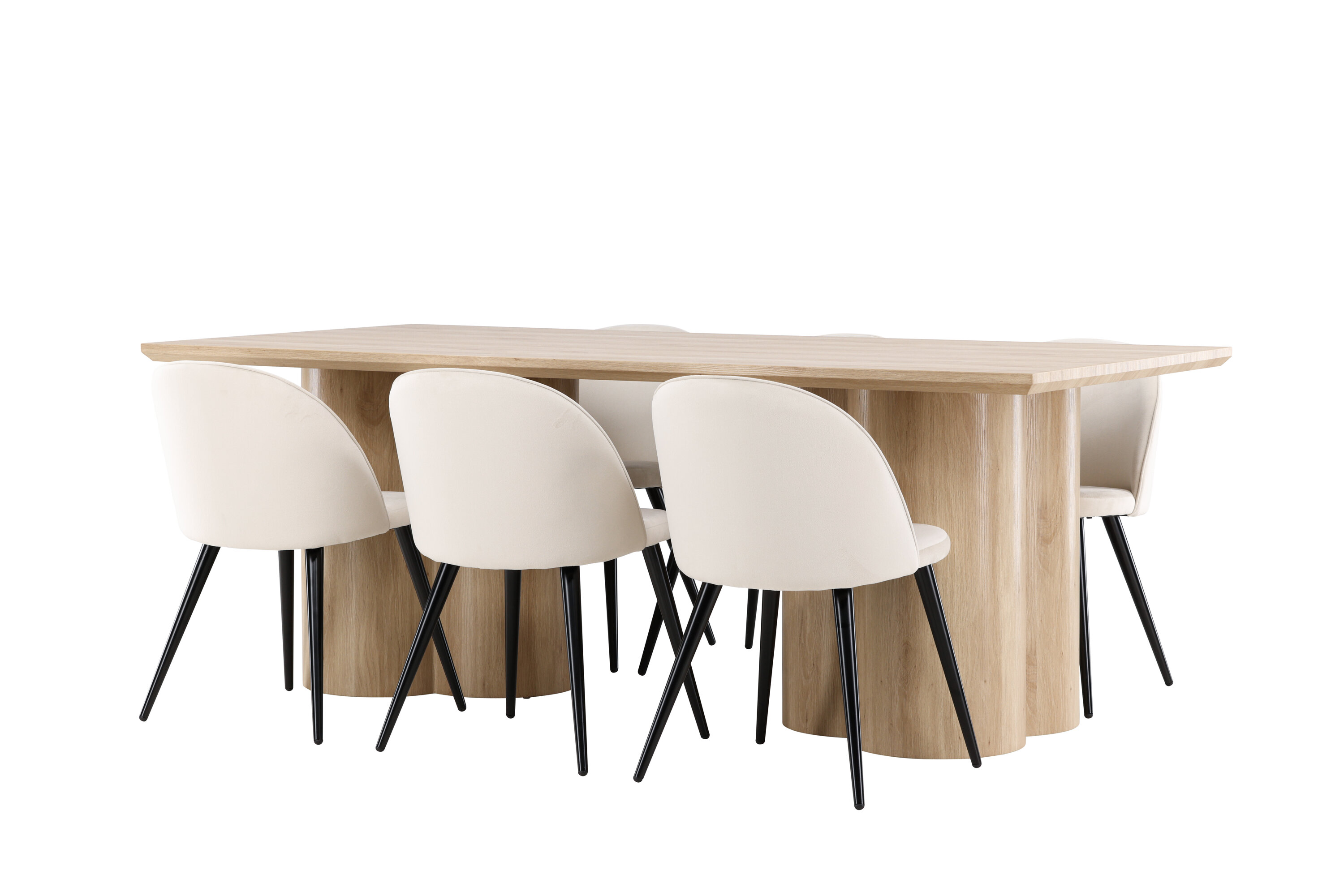 deLOHN Olivia, Velvet Téglalap alakú étkezőgarnitúra