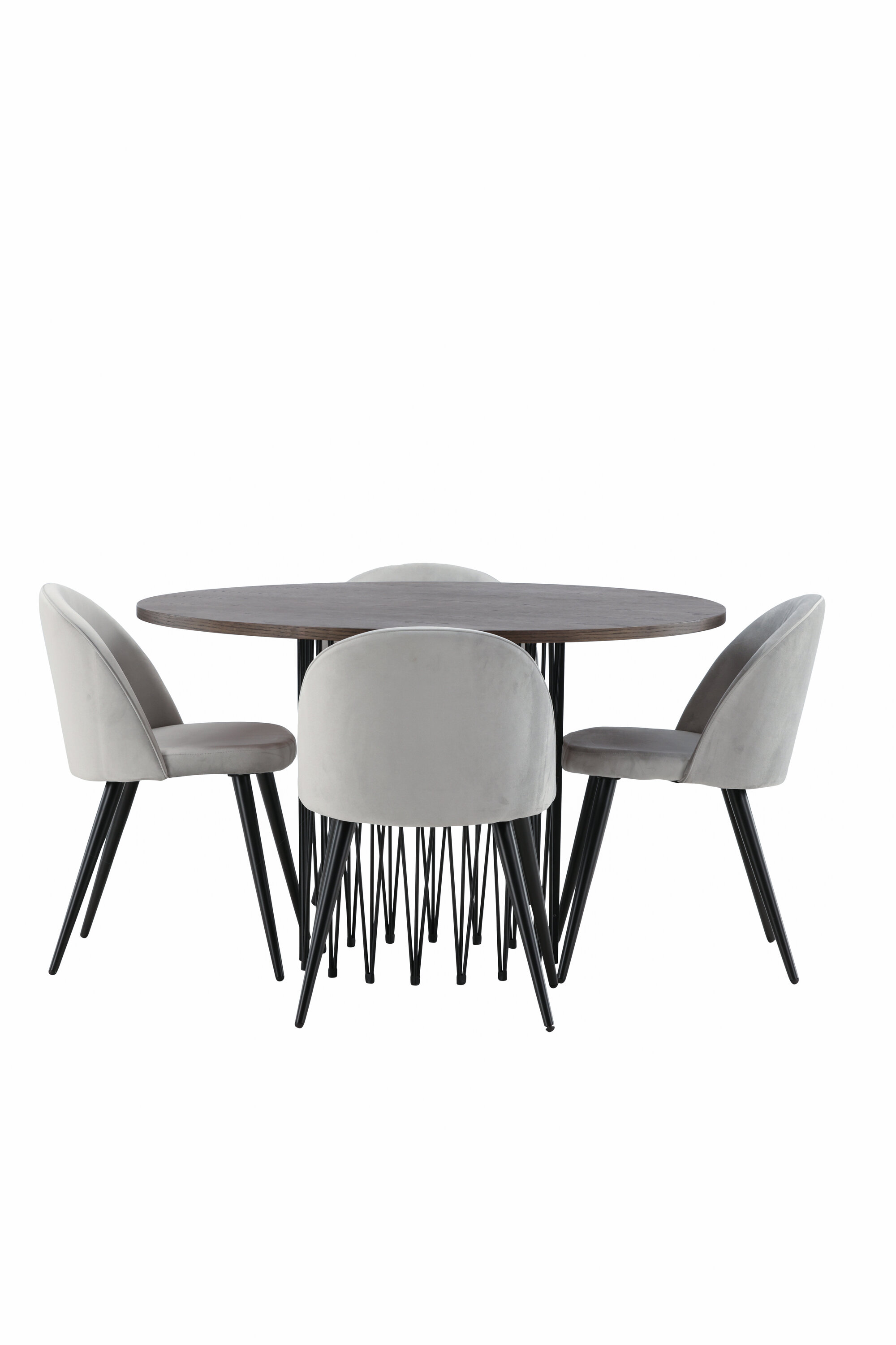 deLOHN Stone round, Velvet Kör alakú étkezőgarnitúra