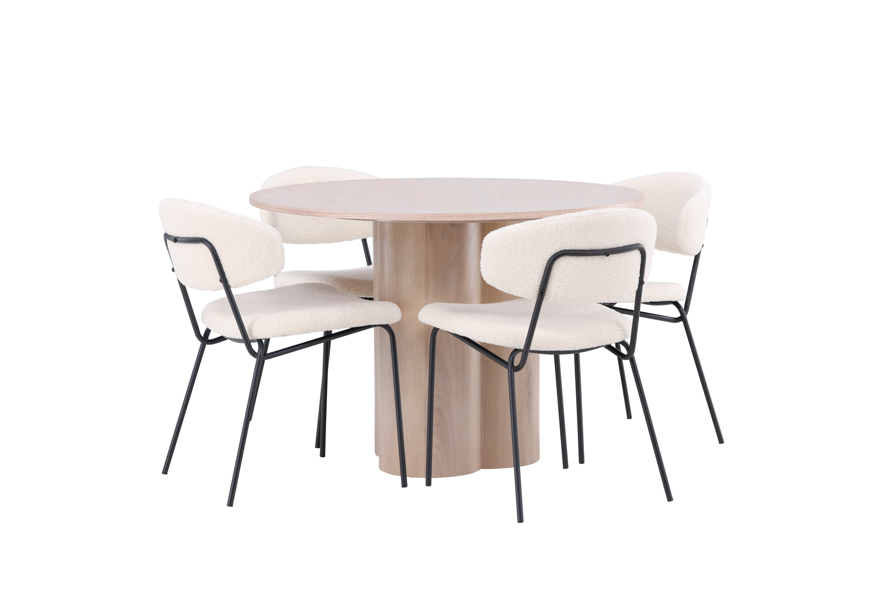 deLOHN Olivia, Chico Kör alakú étkezőgarnitúra