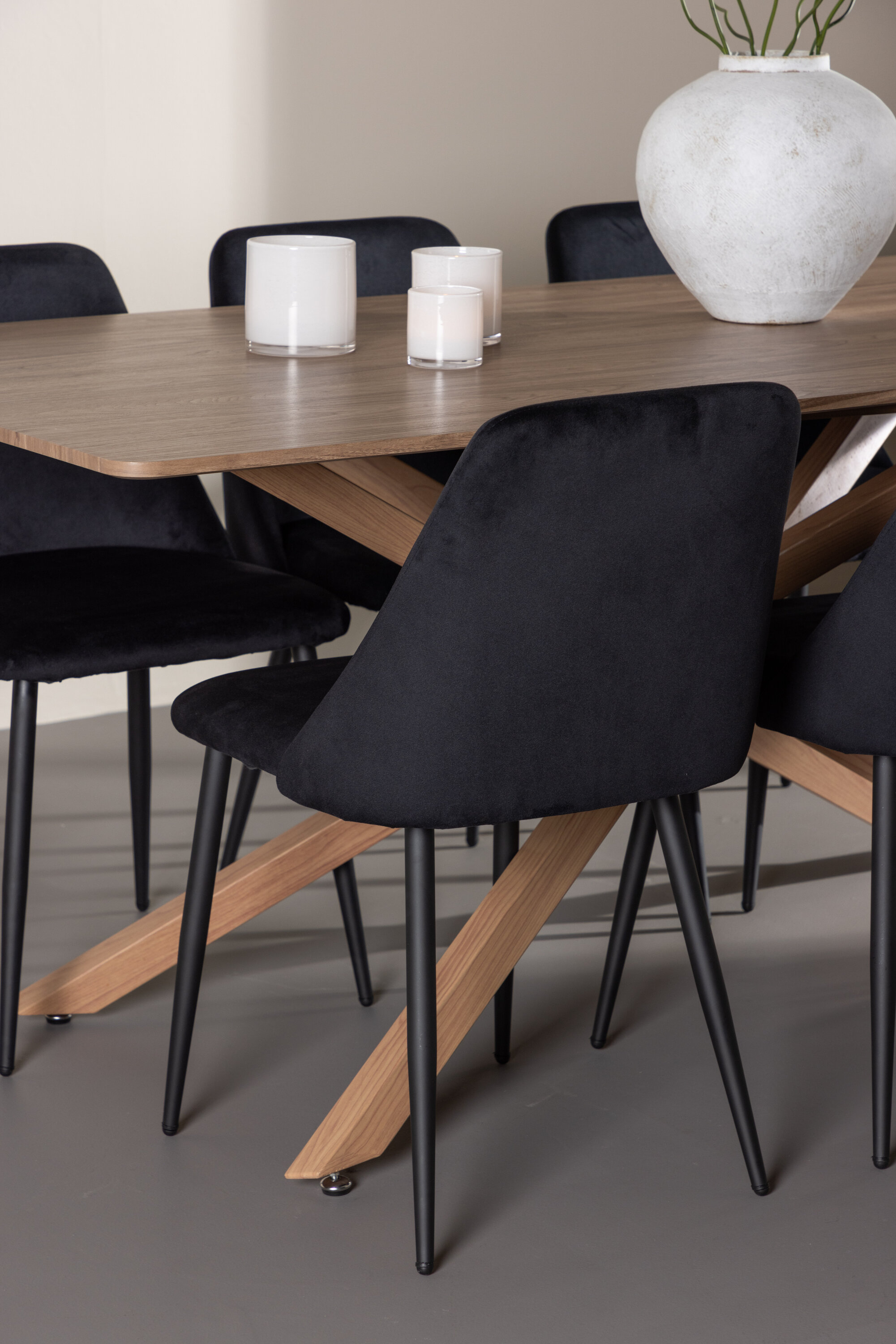 deLOHN Piazza, Night Téglalap alakú étkezőgarnitúra