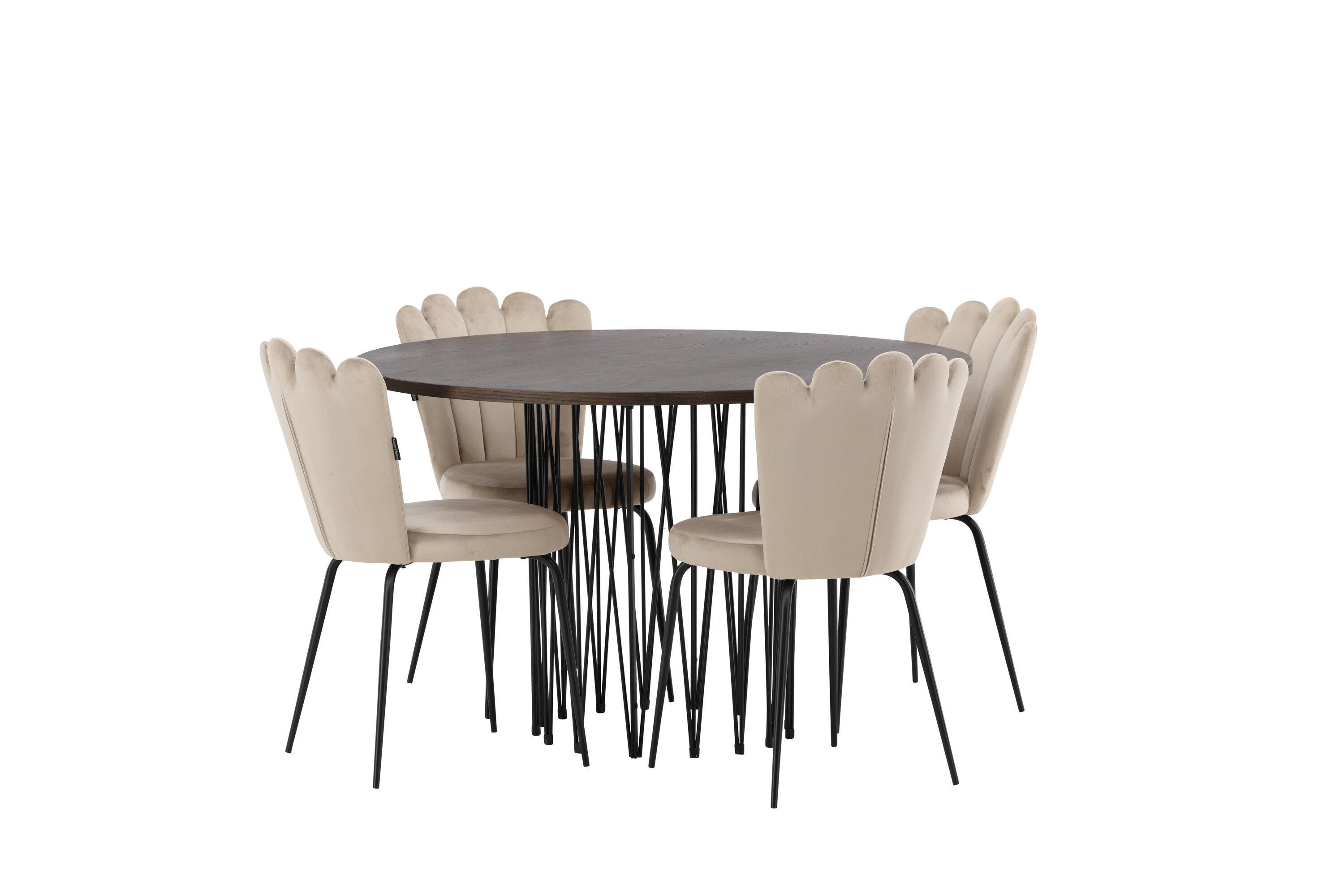 deLOHN Stone round, Limhamn Kör alakú étkezőgarnitúra