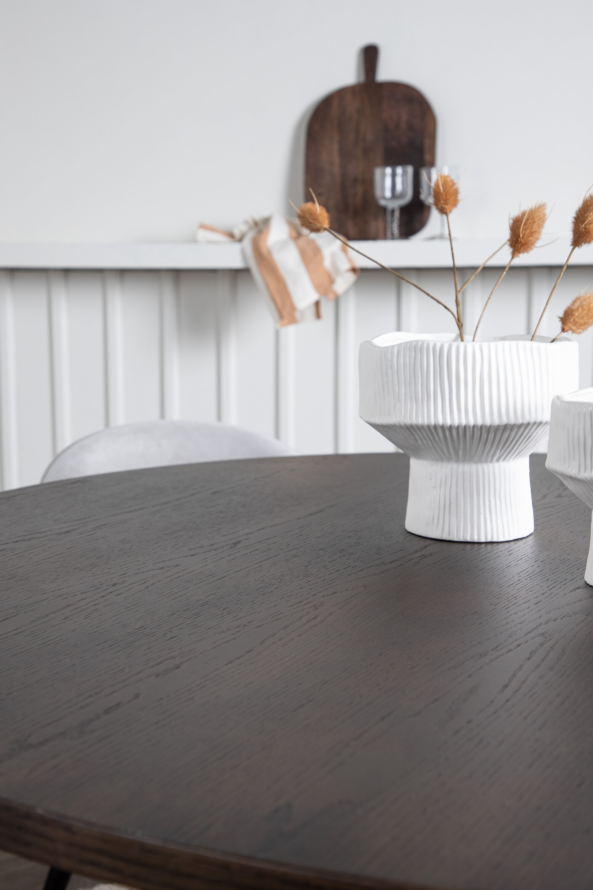 deLOHN Stone round, Velvet Kör alakú étkezőgarnitúra