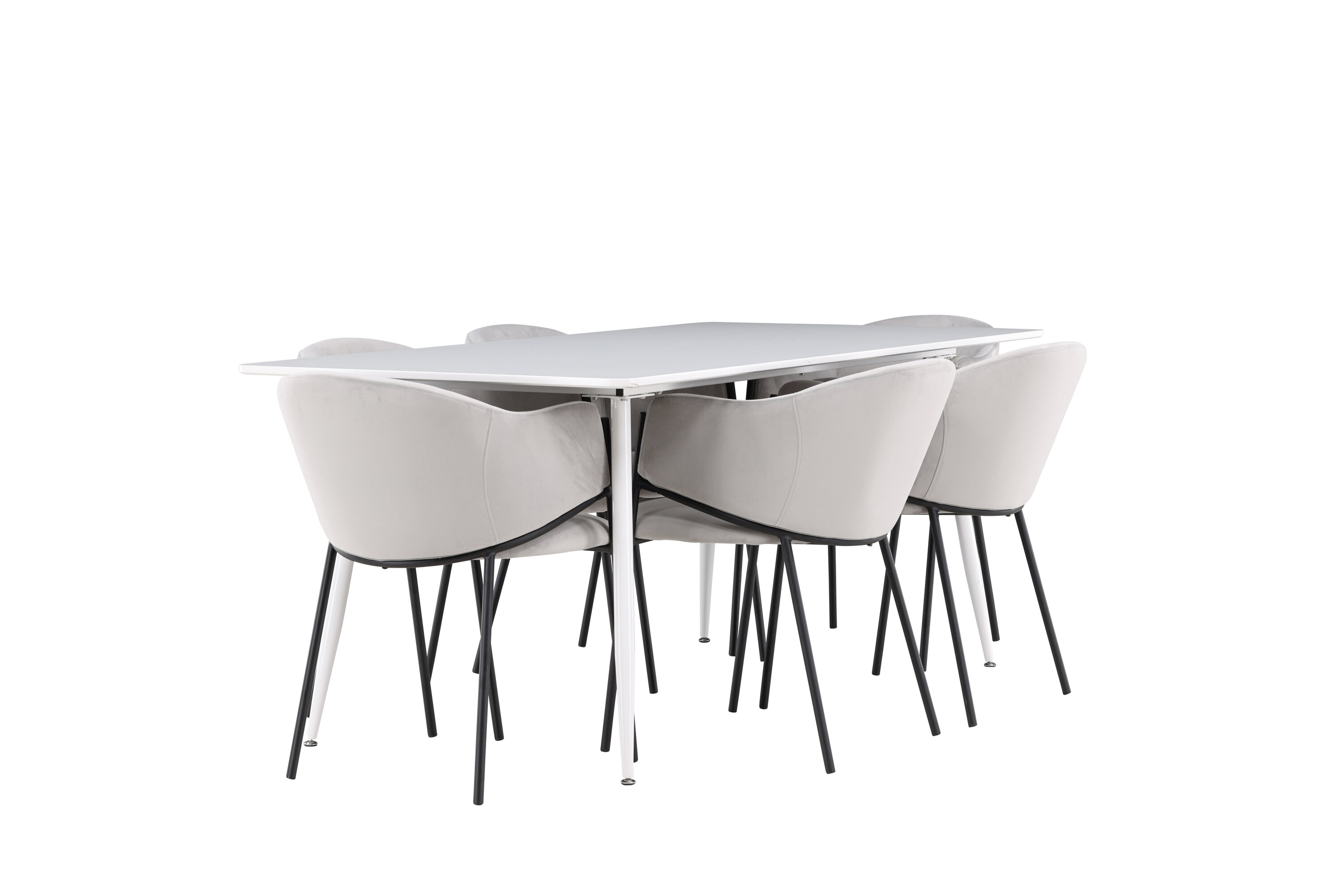 deLOHN Silar, Evelina Téglalap alakú étkezőgarnitúra