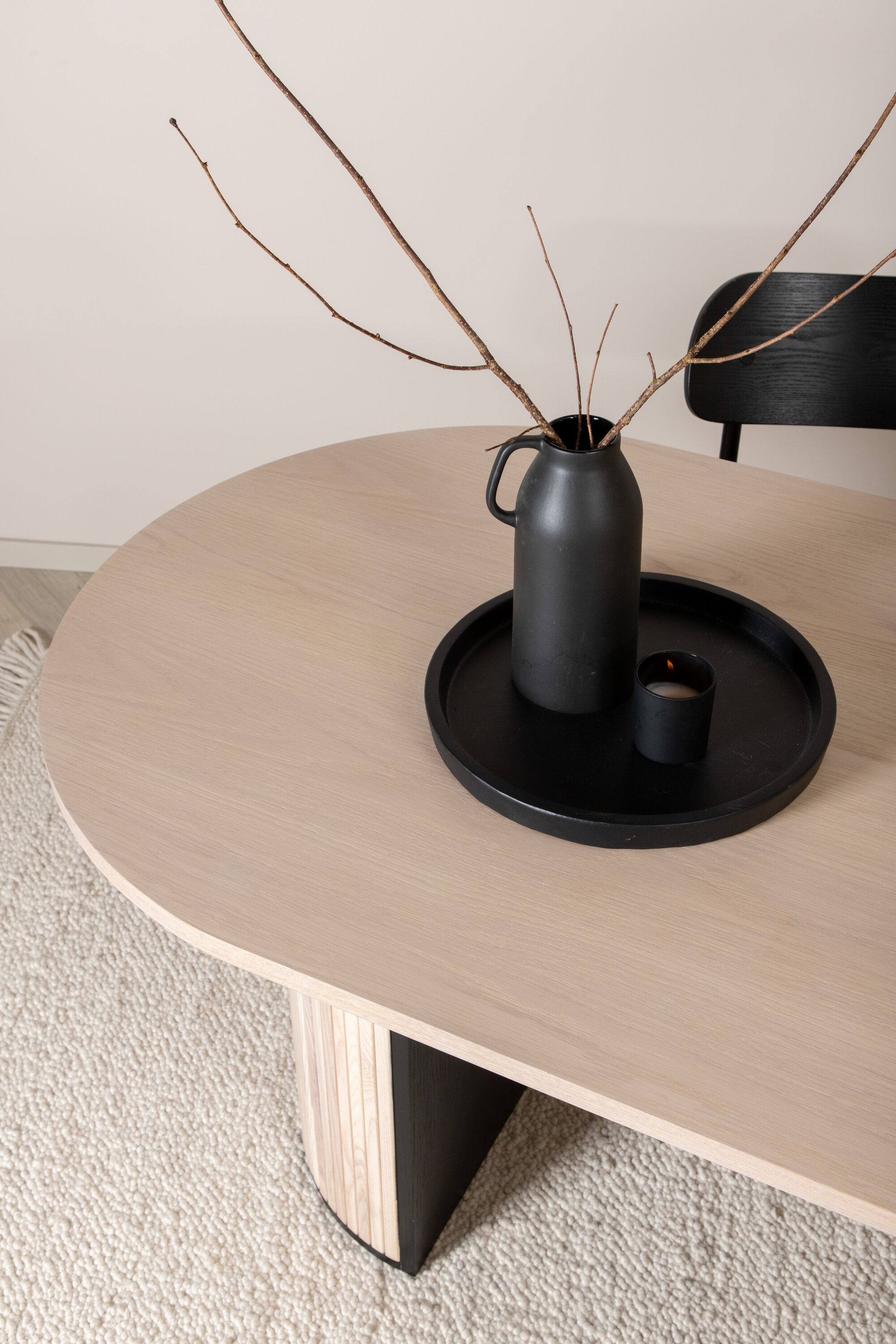 deLOHN Bianca Ovális étkezőasztal