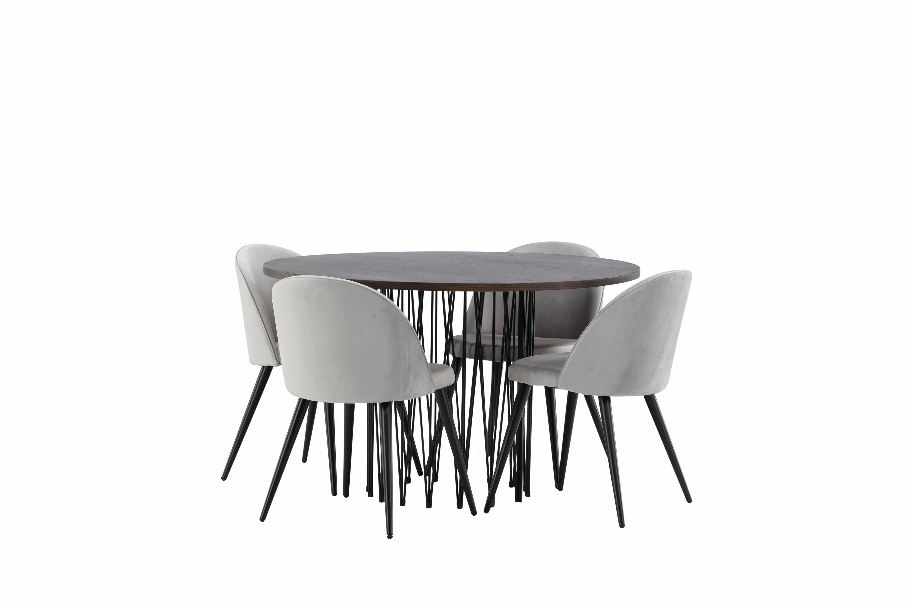 deLOHN Stone round, Velvet Kör alakú étkezőgarnitúra