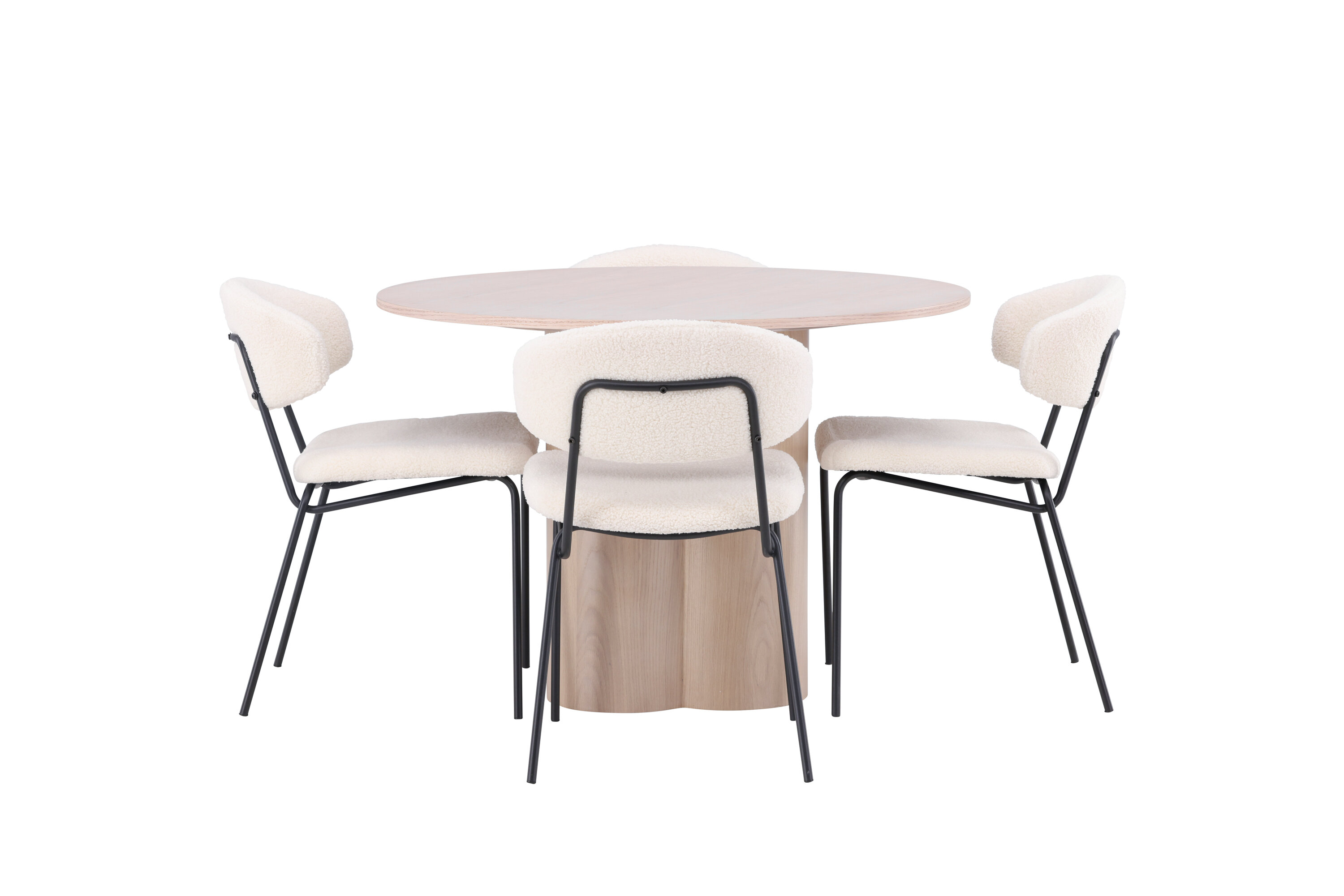 deLOHN Olivia, Chico Kör alakú étkezőgarnitúra