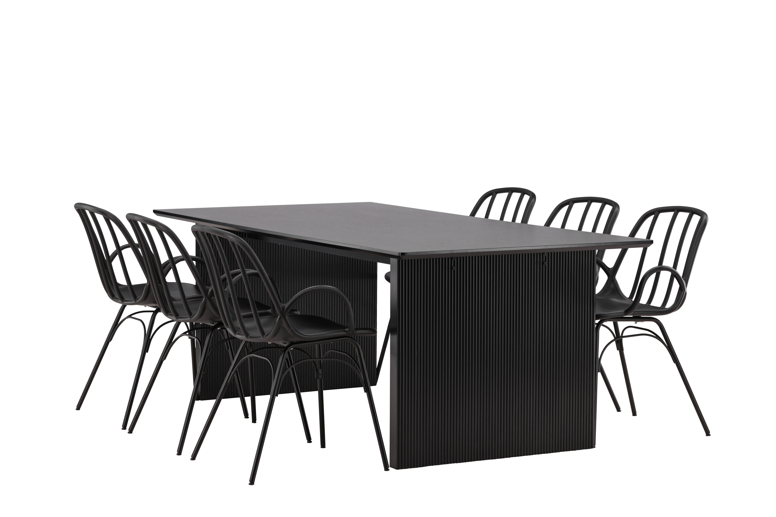 deLOHN Vail, Dyrön Téglalap alakú étkezőgarnitúra