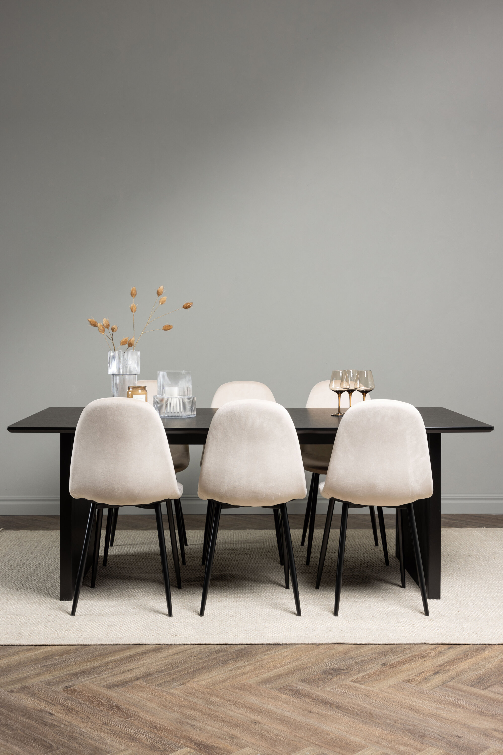 deLOHN Vail, Polar Téglalap alakú étkezőgarnitúra