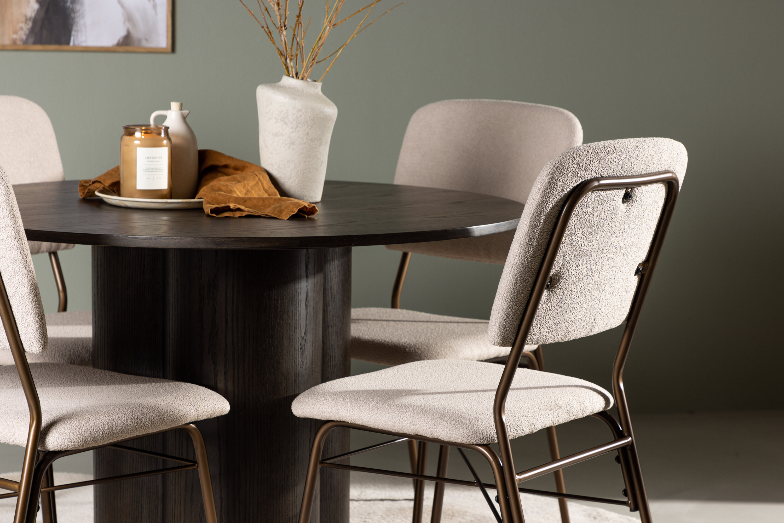 deLOHN Seda Kör alakú étkezőgarnitúra