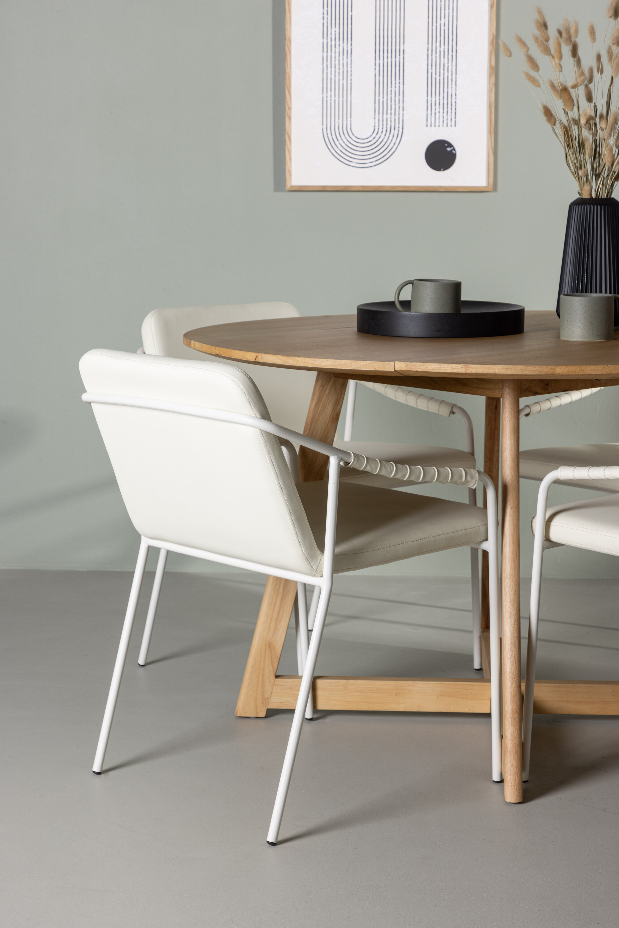 deLOHN Tvist Kör alakú étkezőgarnitúra