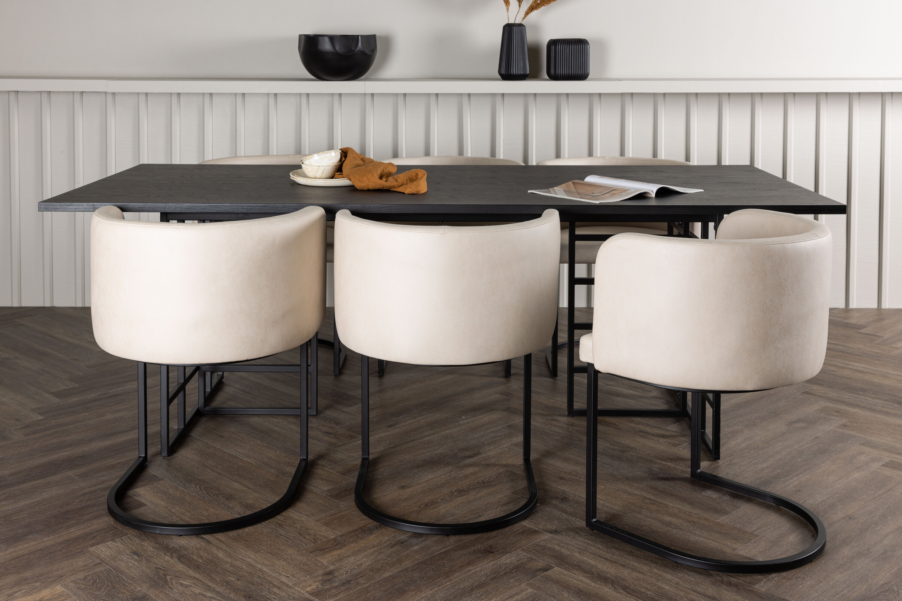 deLOHN Simrishamn Téglalap alakú étkezőgarnitúra