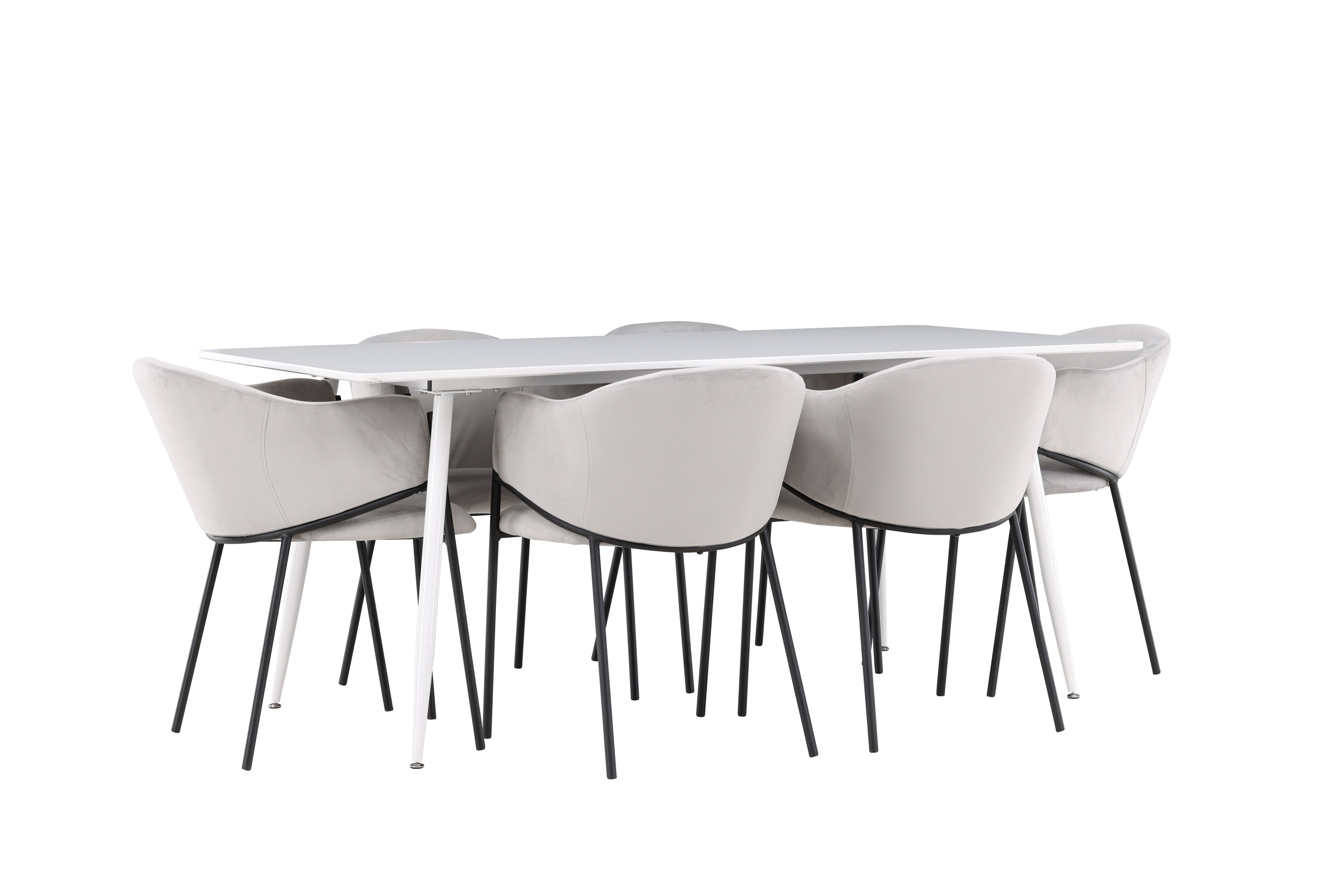 deLOHN Silar, Evelina Téglalap alakú étkezőgarnitúra