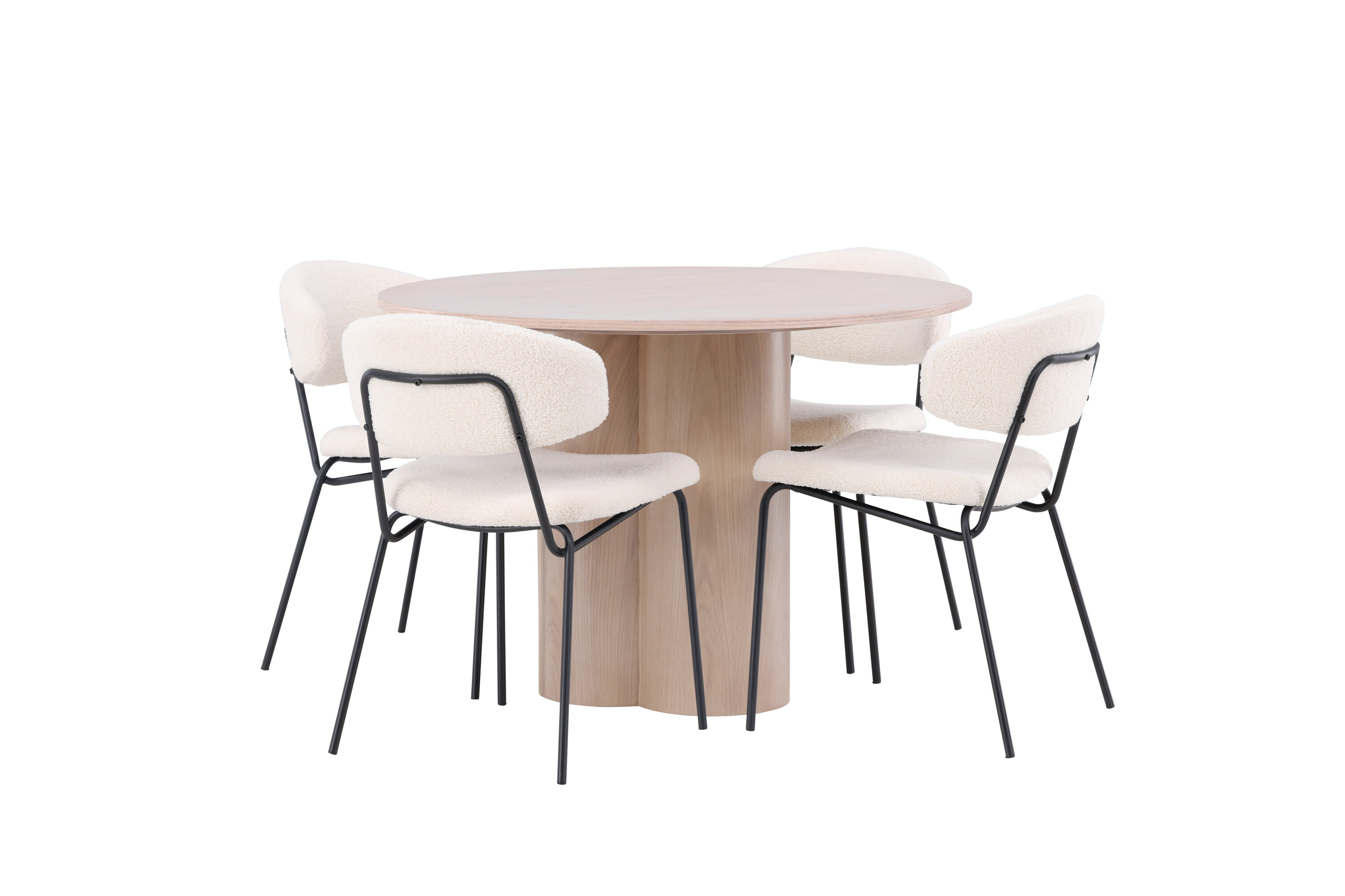 deLOHN Olivia, Chico Kör alakú étkezőgarnitúra