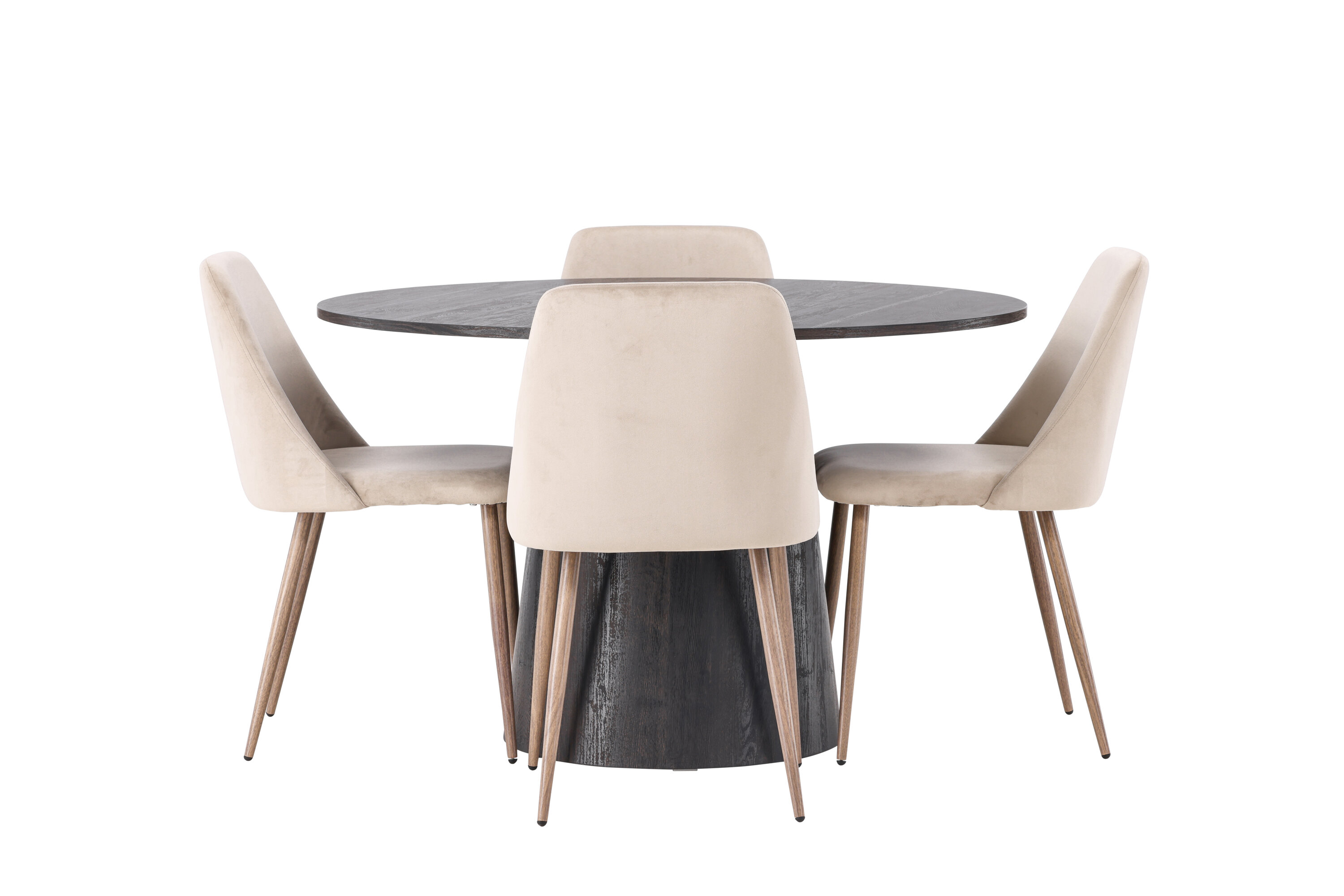 deLOHN Night Kör alakú étkezőgarnitúra