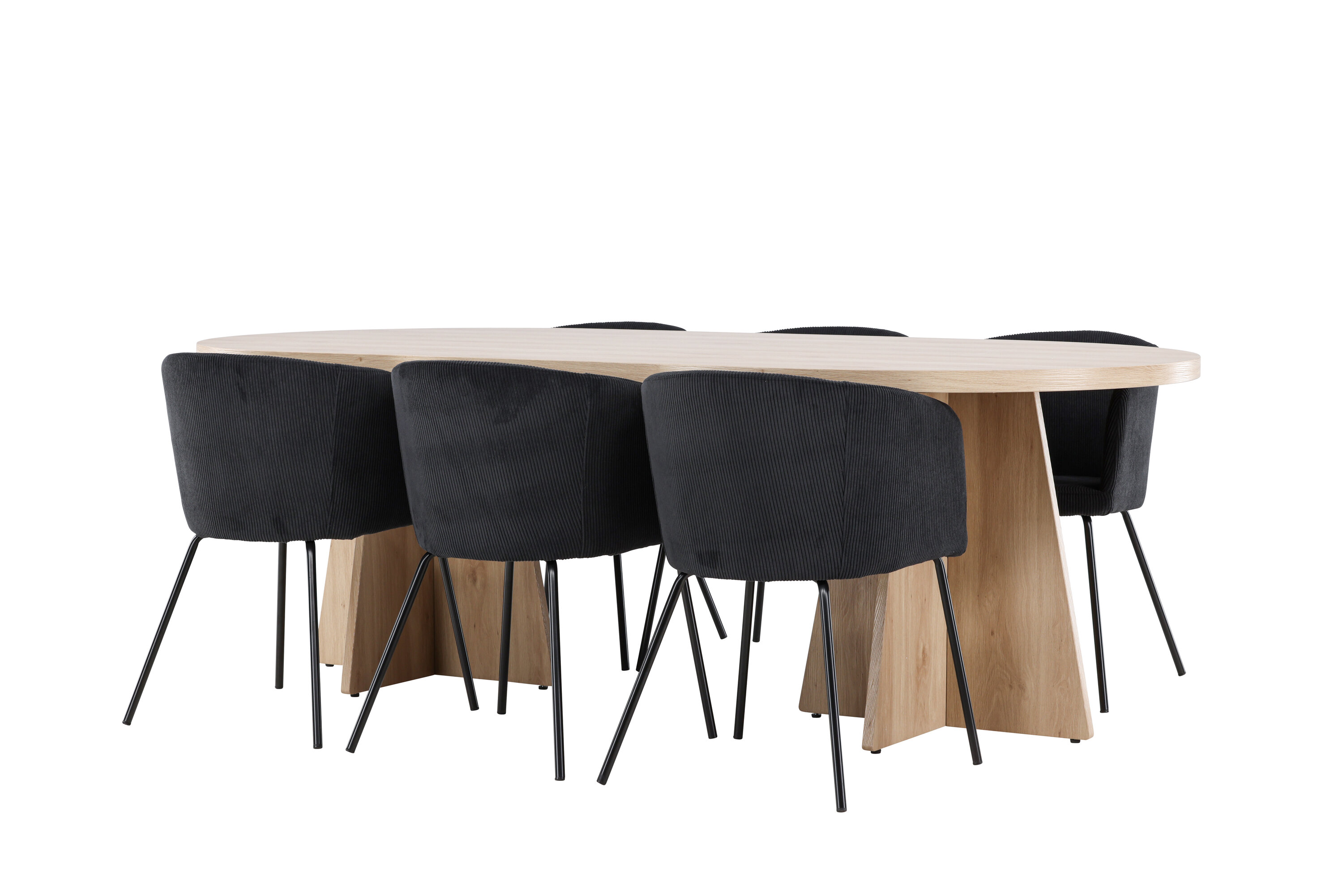 deLOHN Bootcut, Berit Ovális étkezőgarnitúra