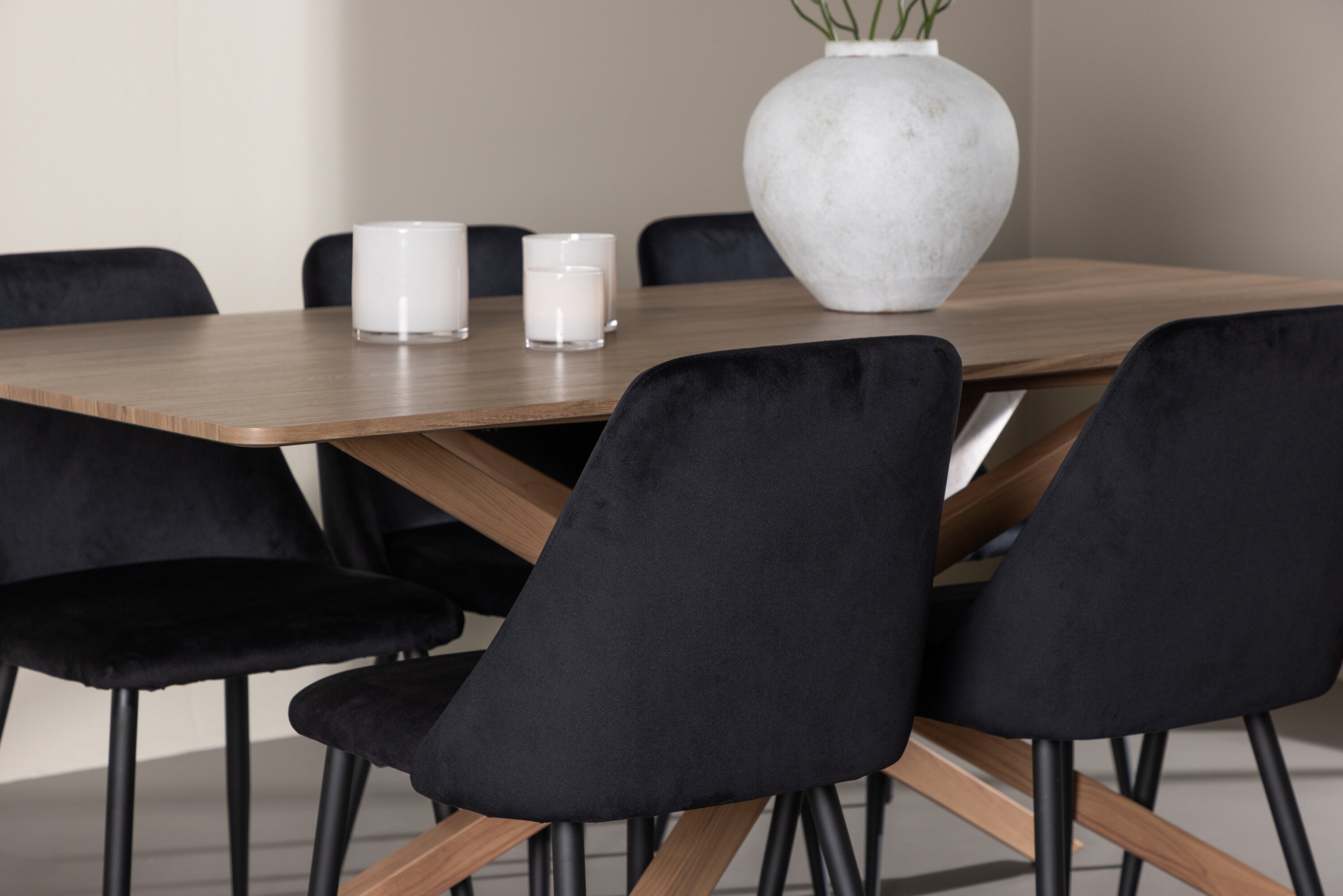 deLOHN Piazza, Night Téglalap alakú étkezőgarnitúra