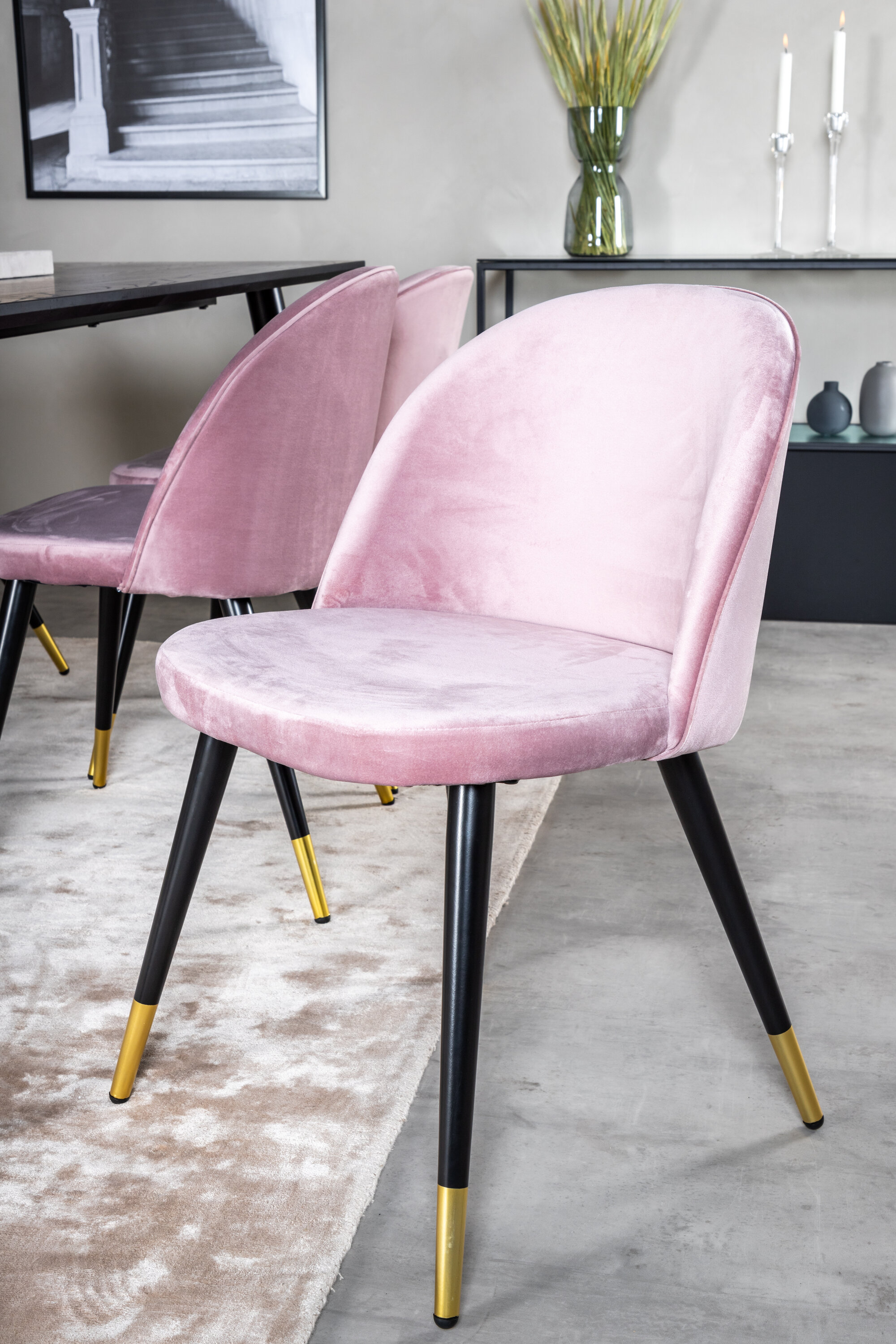 deLOHN Dipp, Velvet Téglalap alakú étkezőgarnitúra