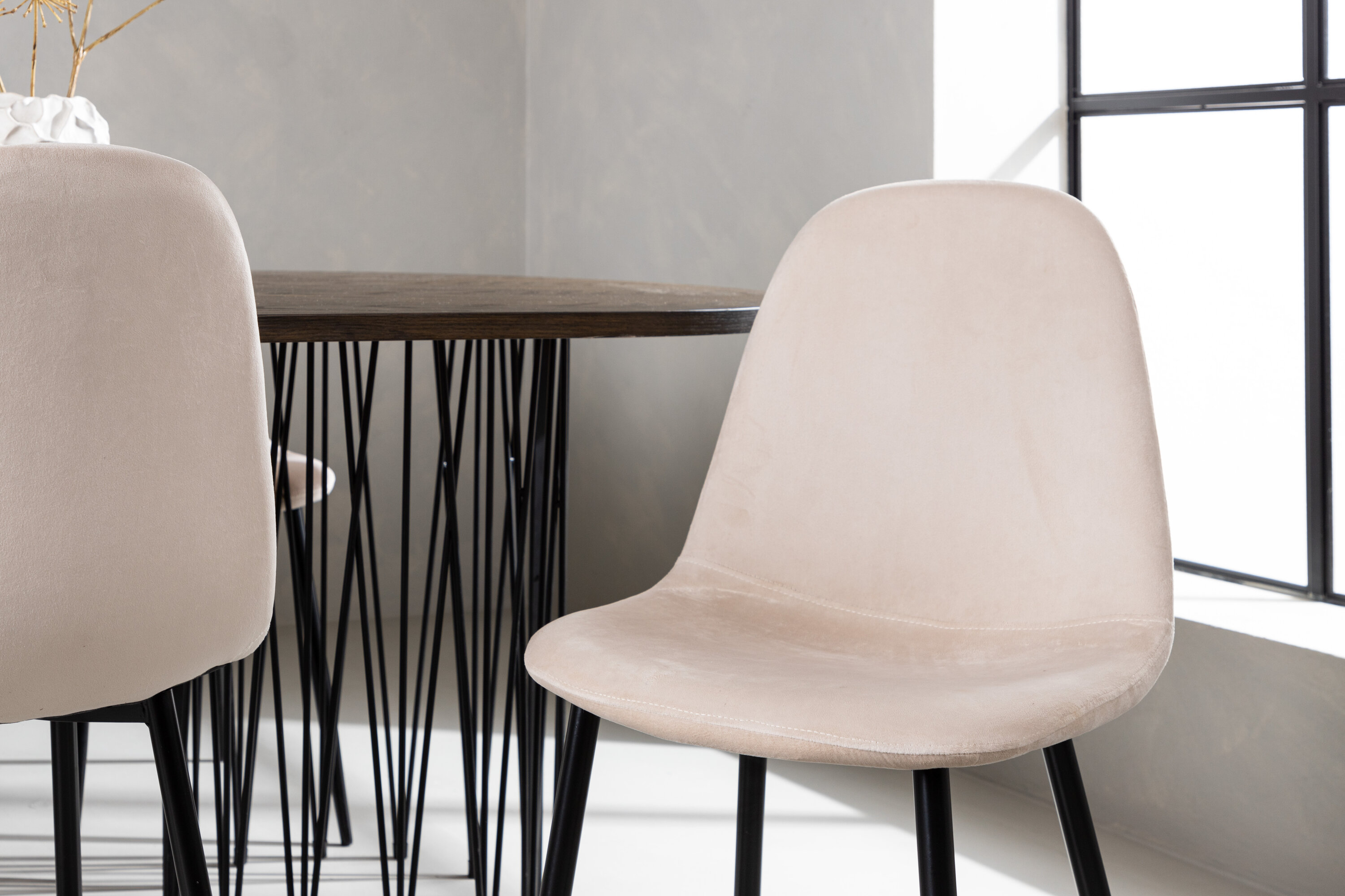 deLOHN Stone oval, Polar Ovális étkezőgarnitúra