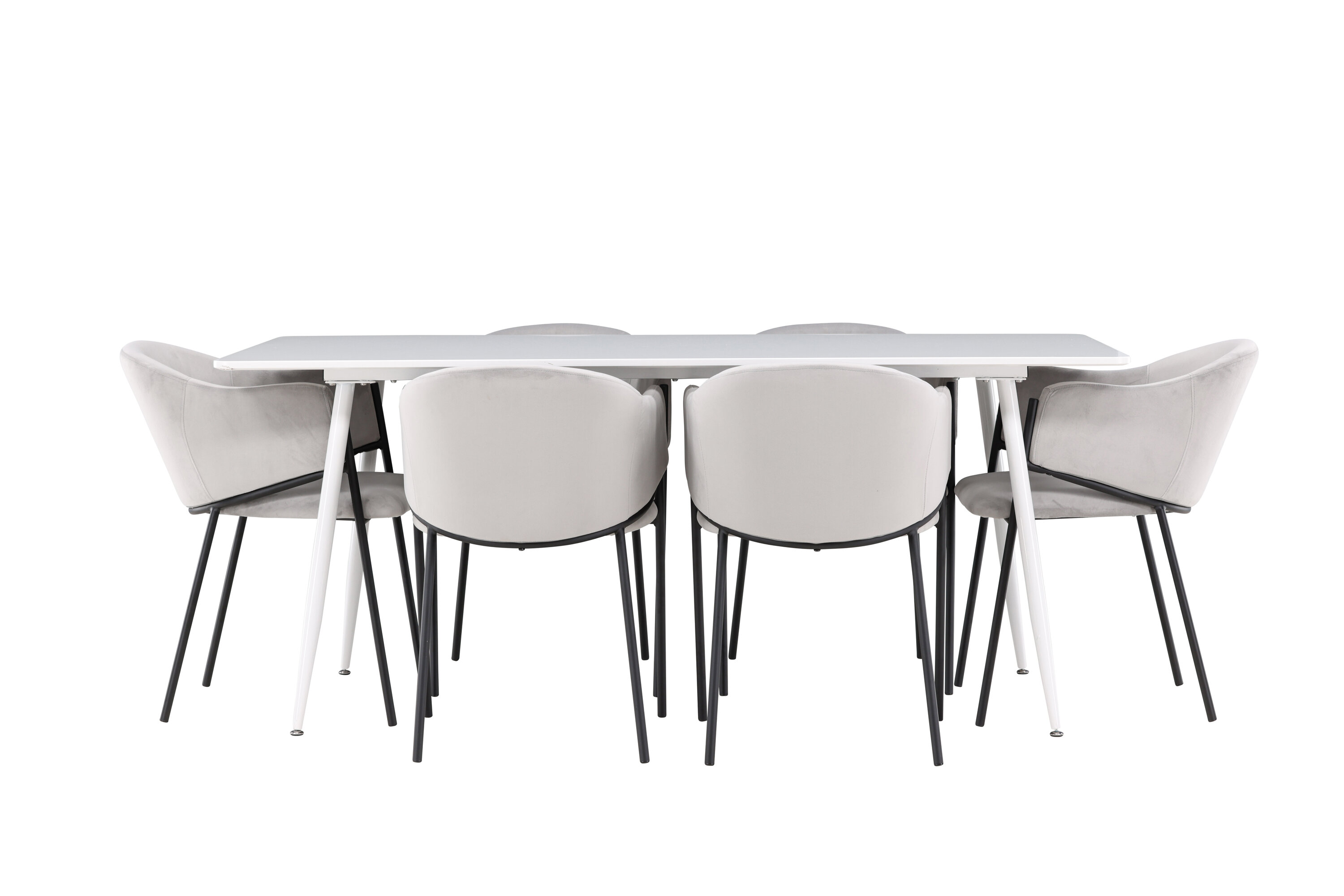 deLOHN Silar, Evelina Téglalap alakú étkezőgarnitúra