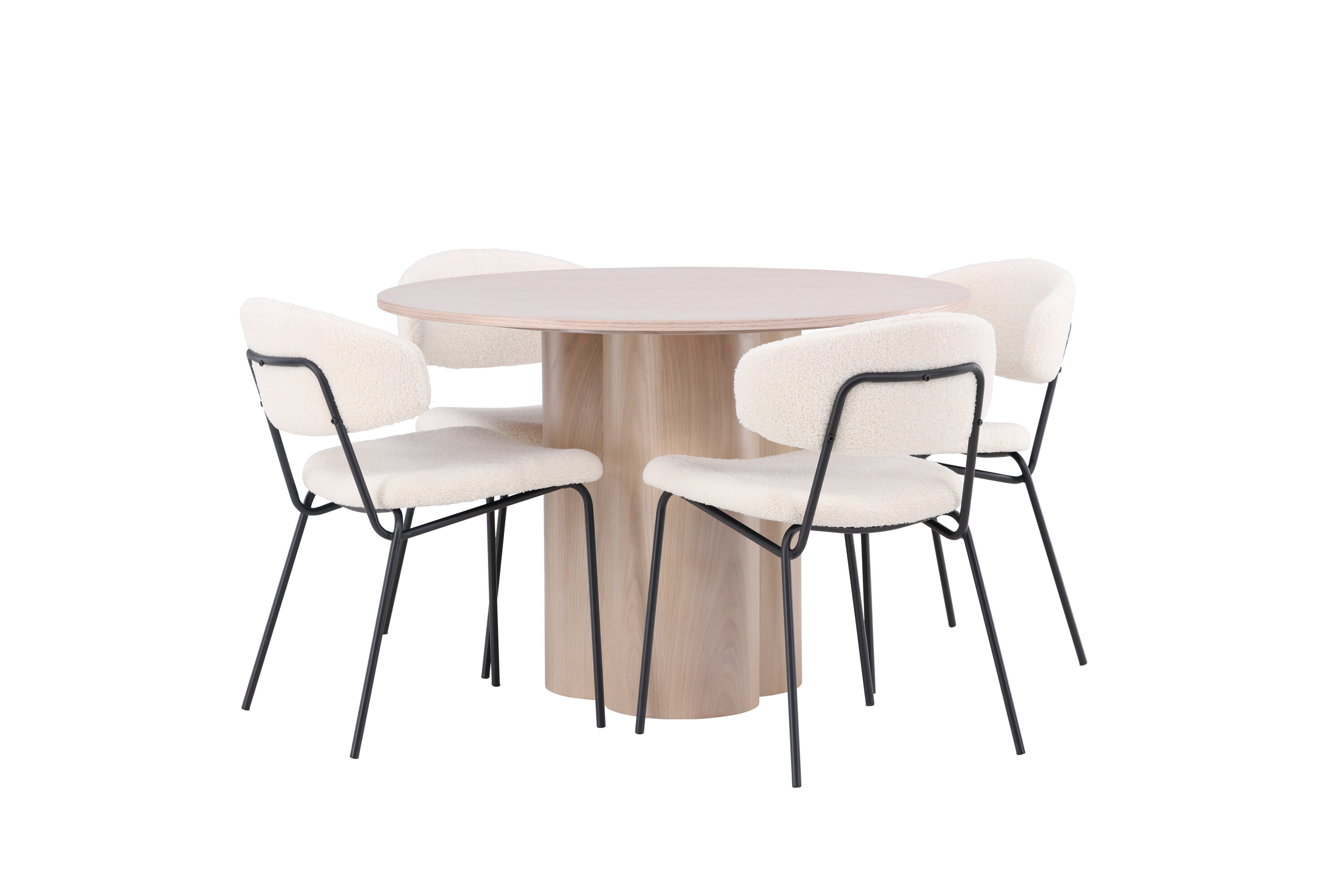 deLOHN Olivia, Chico Kör alakú étkezőgarnitúra