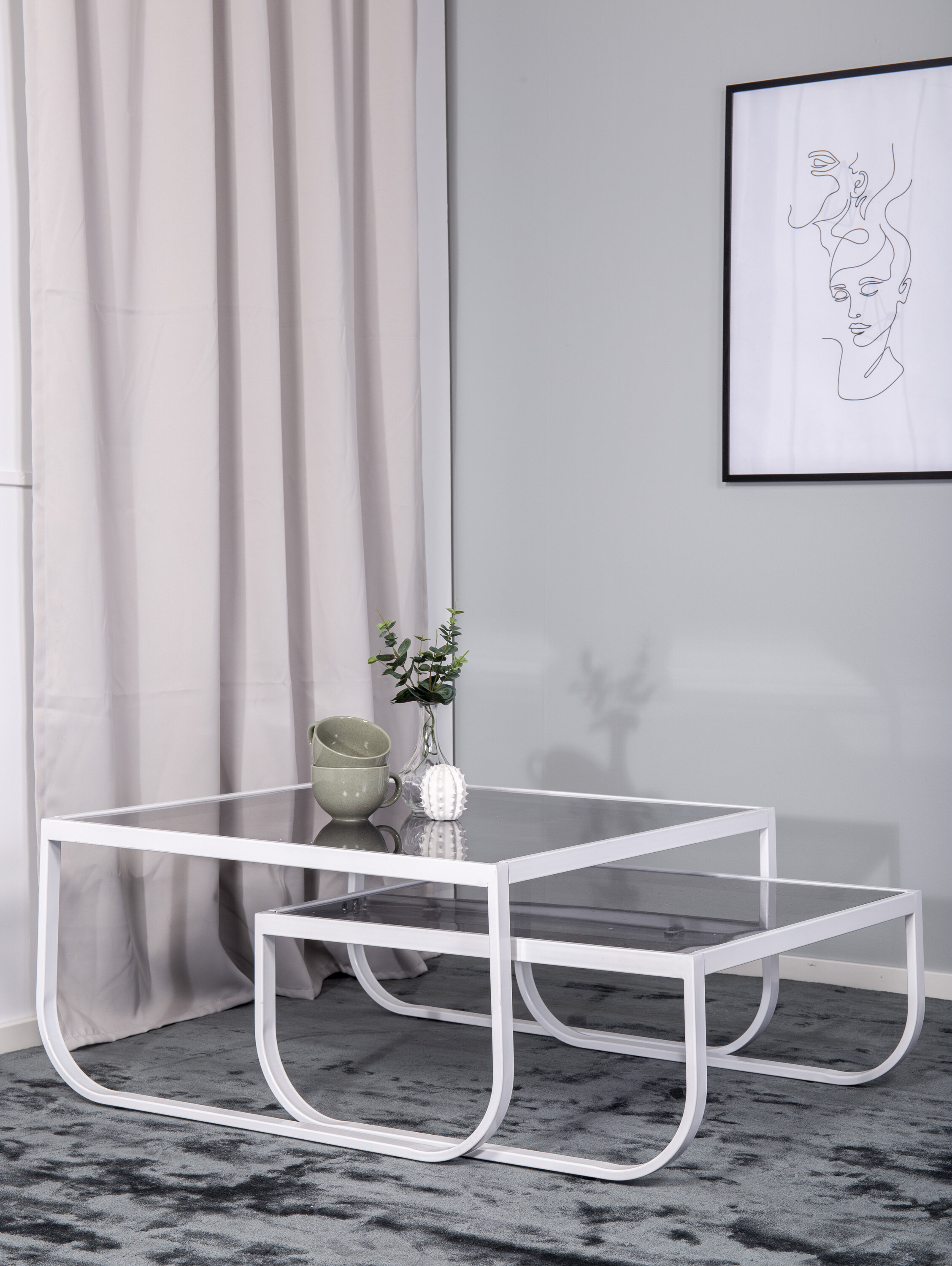 deLOHN Rocker Dohányzóasztal