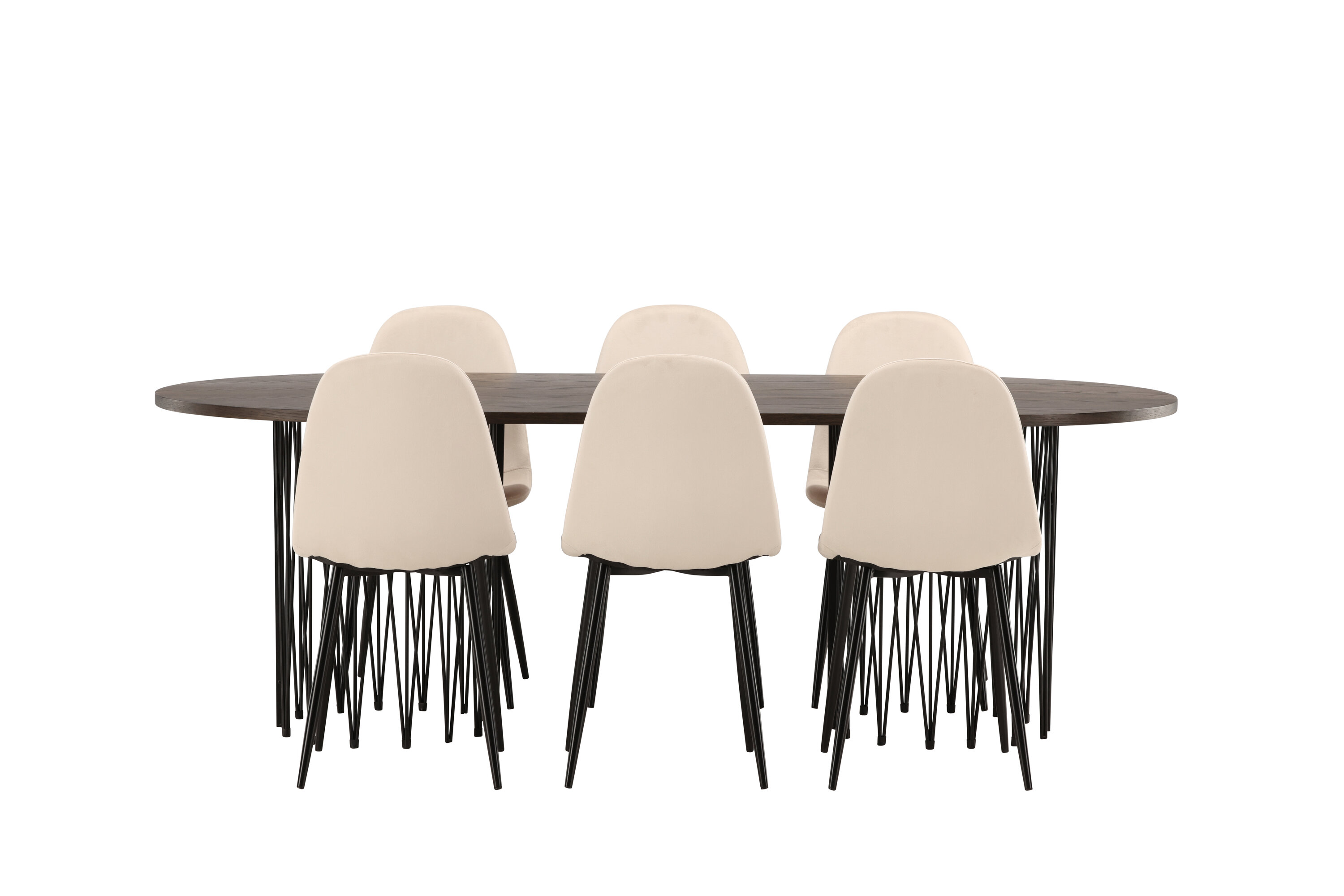 deLOHN Stone oval, Polar Ovális étkezőgarnitúra