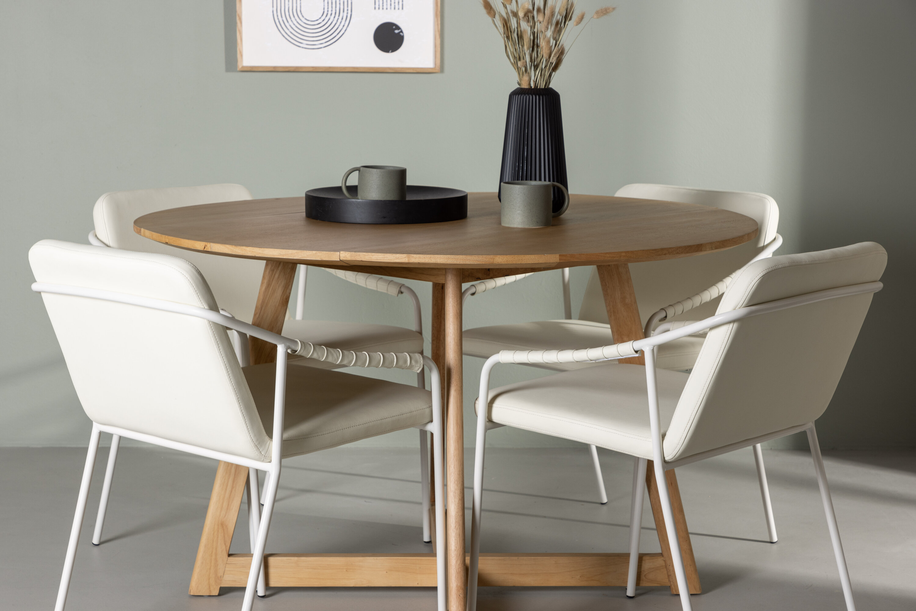 deLOHN Tvist Kör alakú étkezőgarnitúra