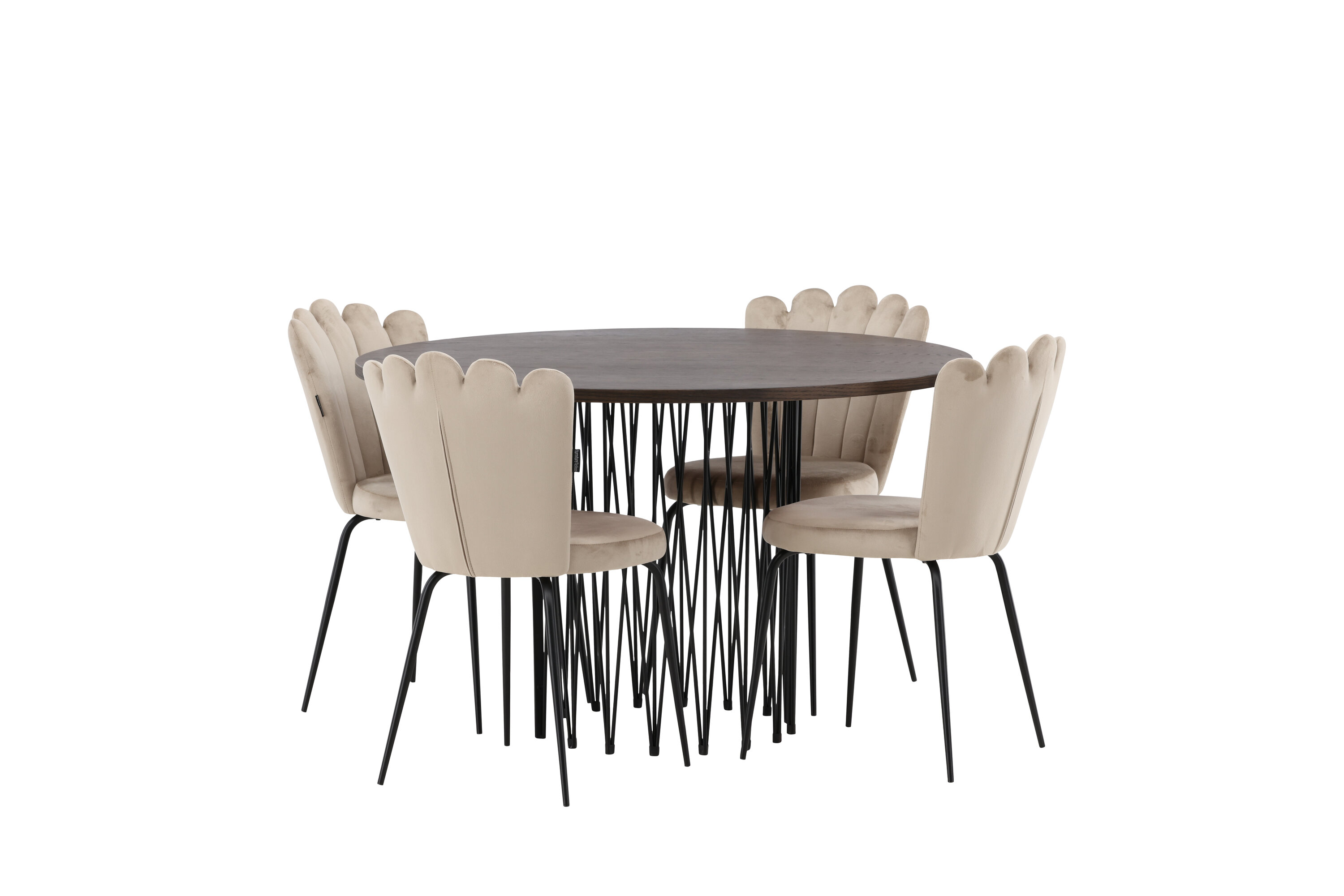 deLOHN Stone round, Limhamn Kör alakú étkezőgarnitúra